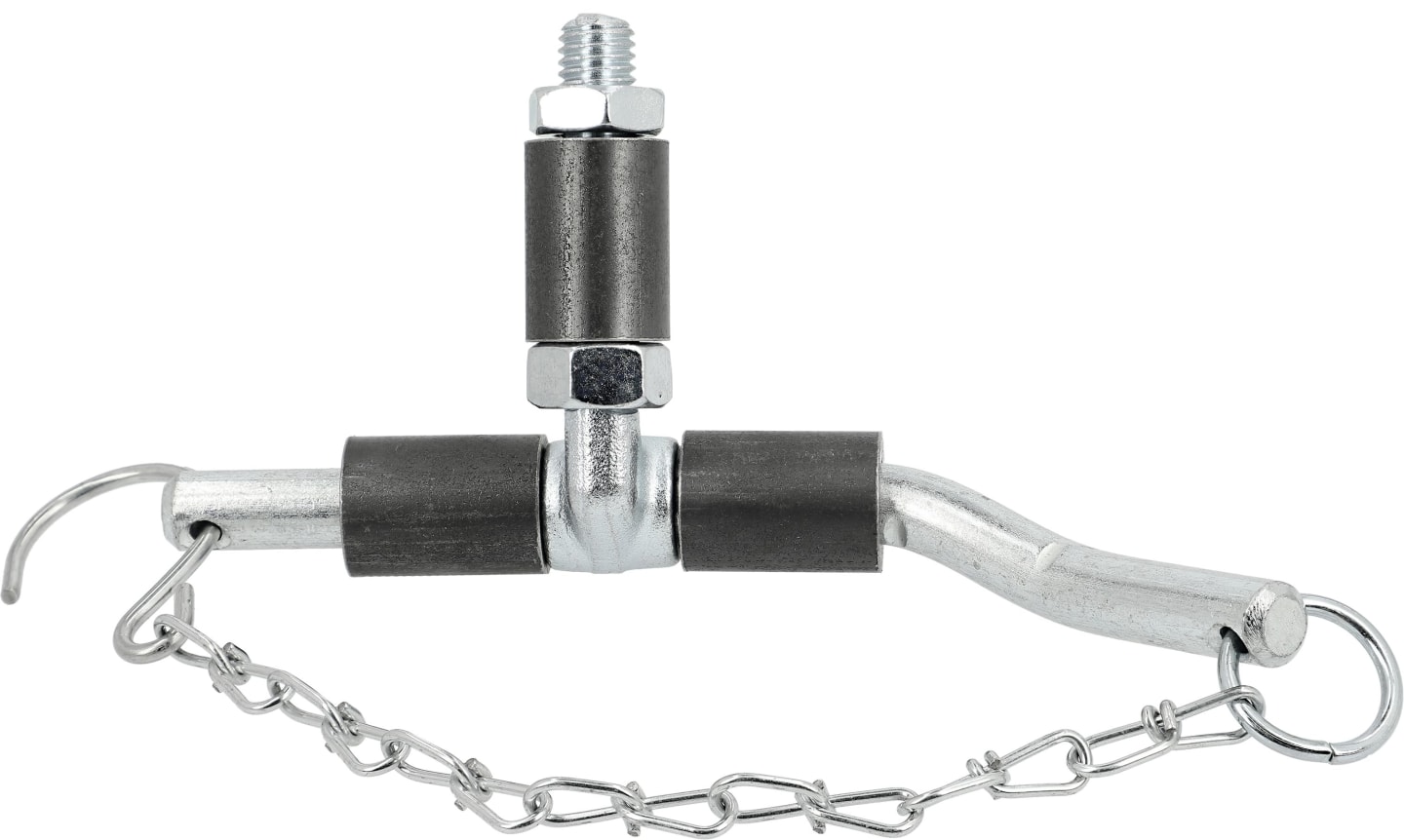 Bordwandverbinder, 80 mm, 12 mm Bolzen, nachstellbar