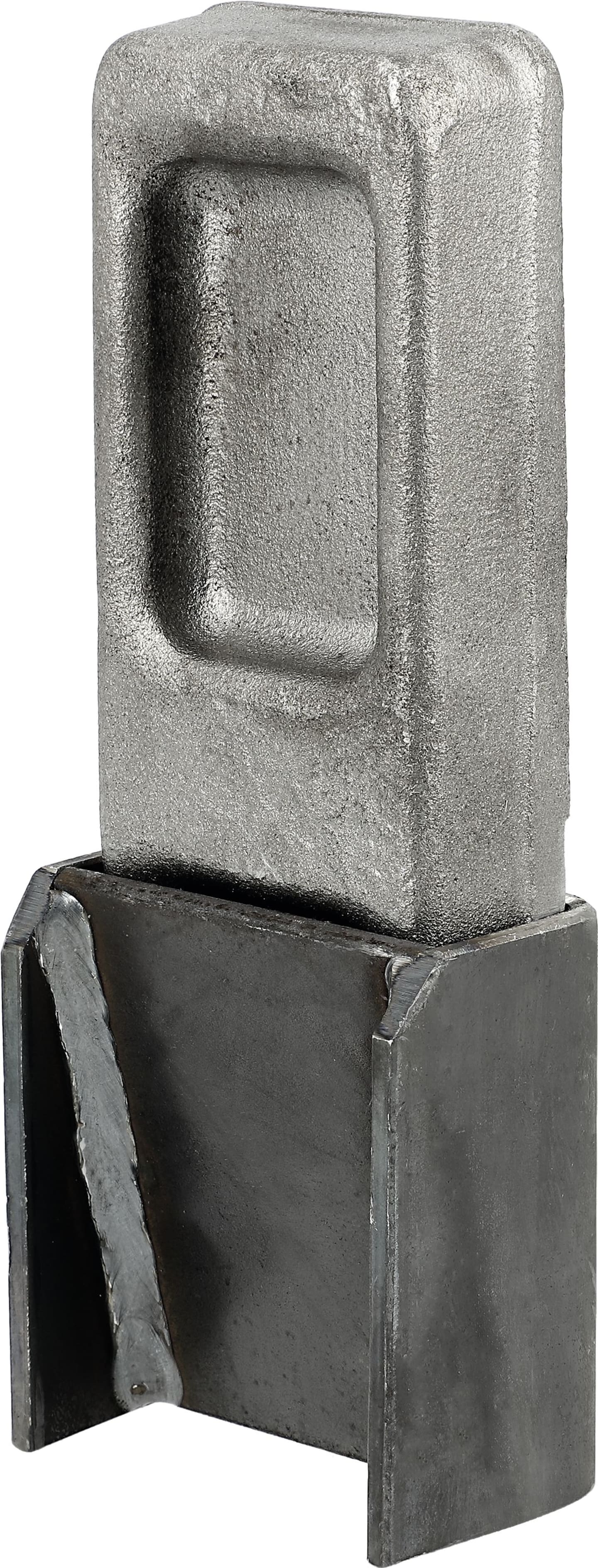 Rungenkeil mit Keiltasche, für Vierkantrohr