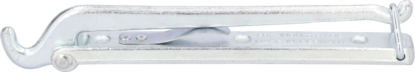 Kettenspanner, Länge 295 mm, mit Feder und geschmiedetem Hebel