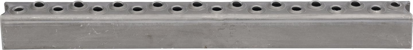 Leitersprosse schmal, 22 mm, blank