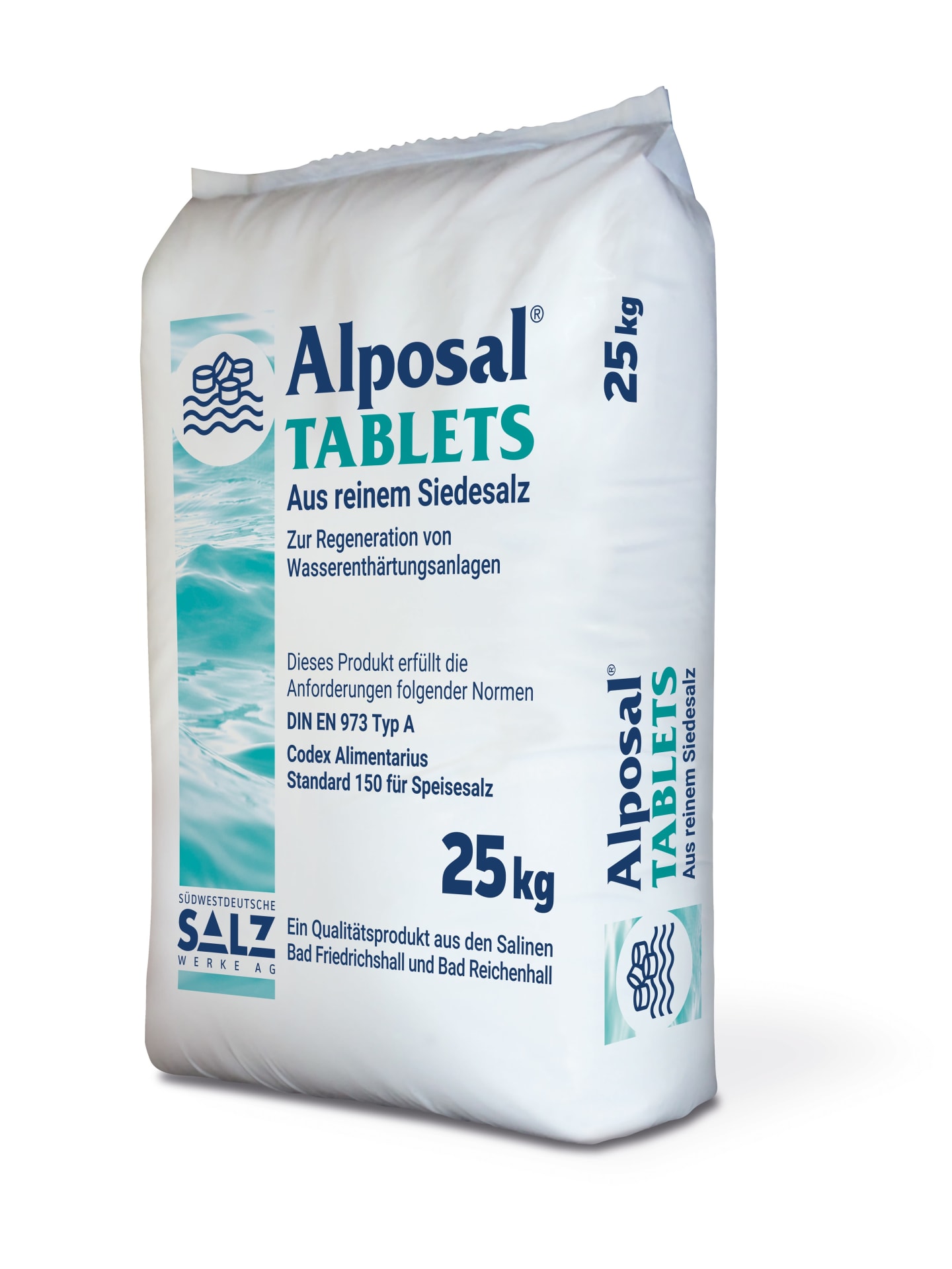 SWS Alposal Tablets (Broxo Tablets) Regeneriersalz 25 kg Sack