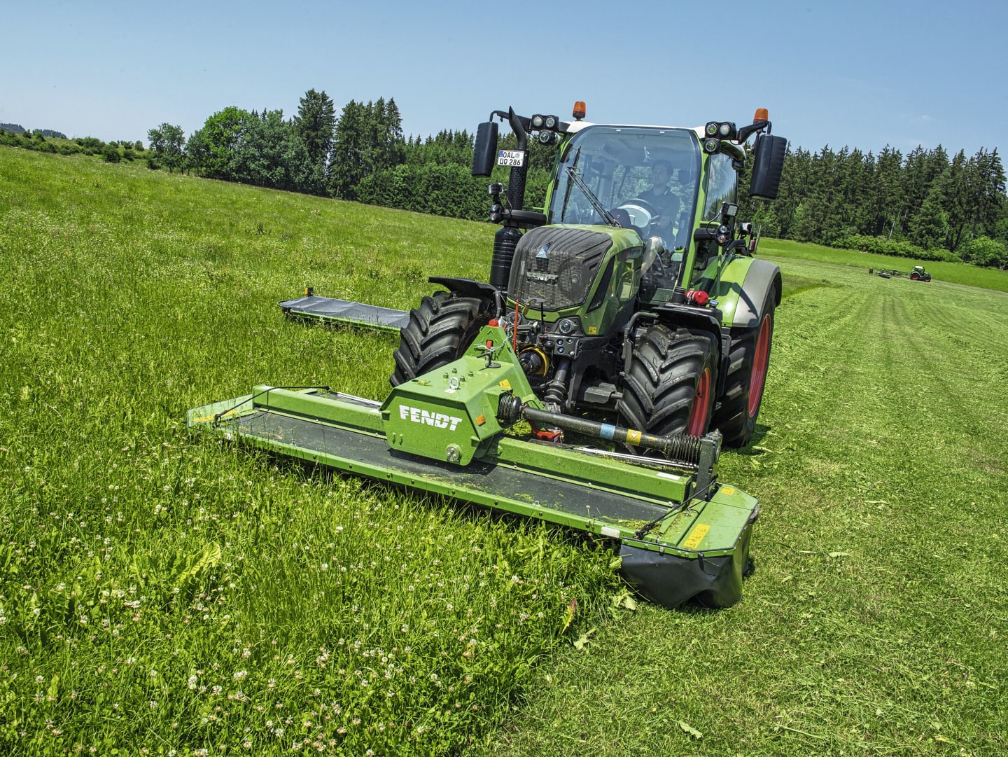Fendt Scheibenmähwerk "Slicer 310 FPK" 3 m Front, Schwadbreite 2 m, Pendelblock Alpin