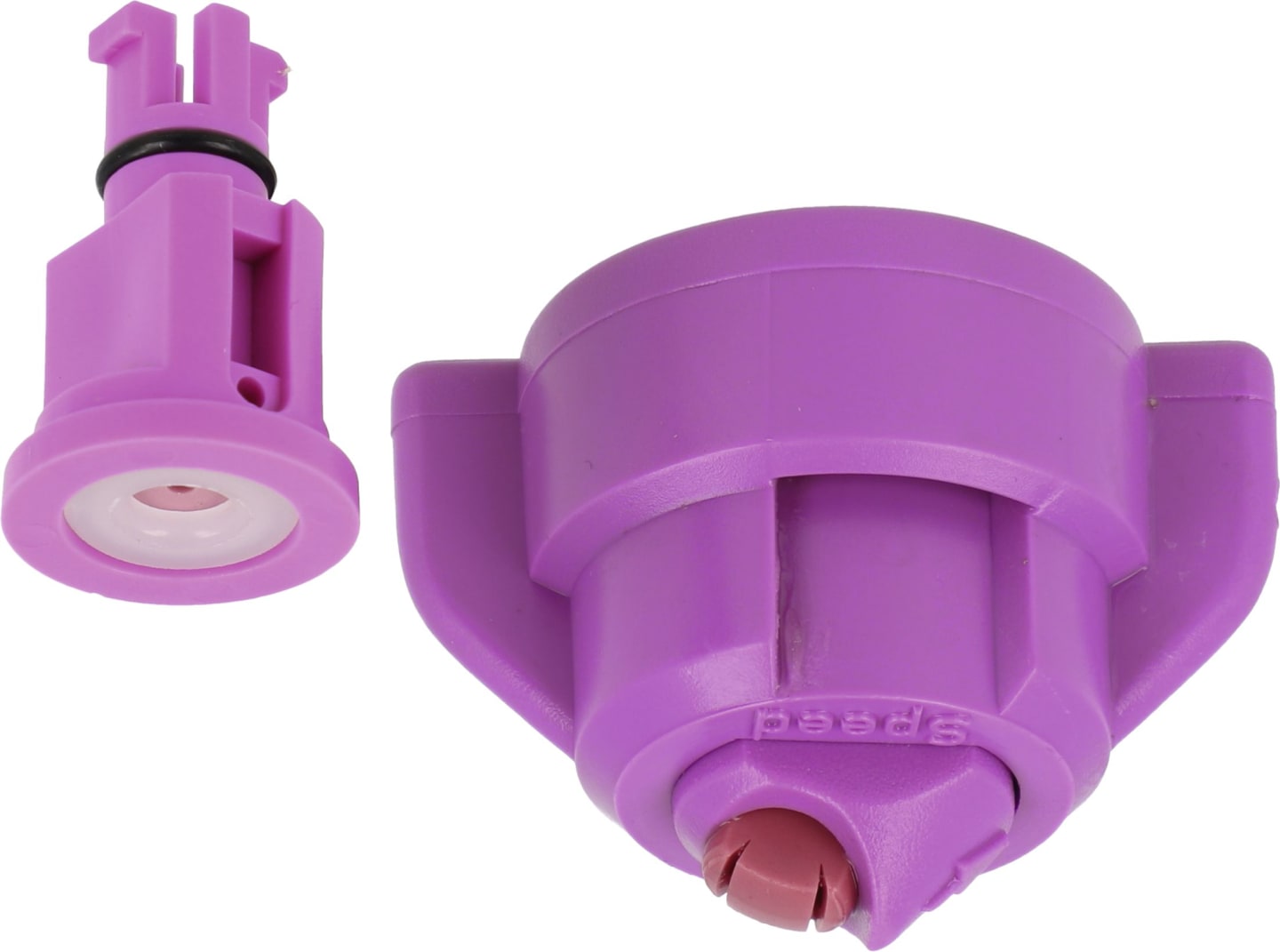 Agrotop Injektor-Doppel-Flachstrahldüse "TurboDrop® HiSpeed Uni Clip", .025, pink, Keramik, 16392