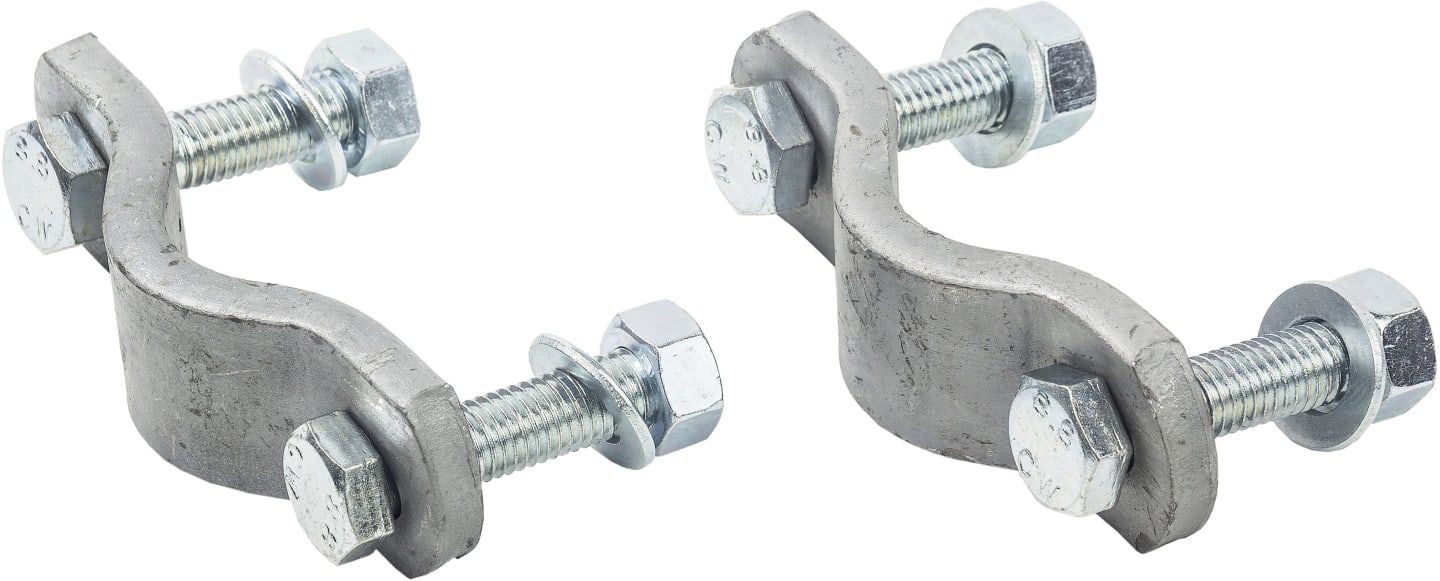 HOSP® Halter für Tränkebecken K/2, L/5, D/1, E/2, Rohre von 1 1/4" bis 1 1/2", 12.0011
