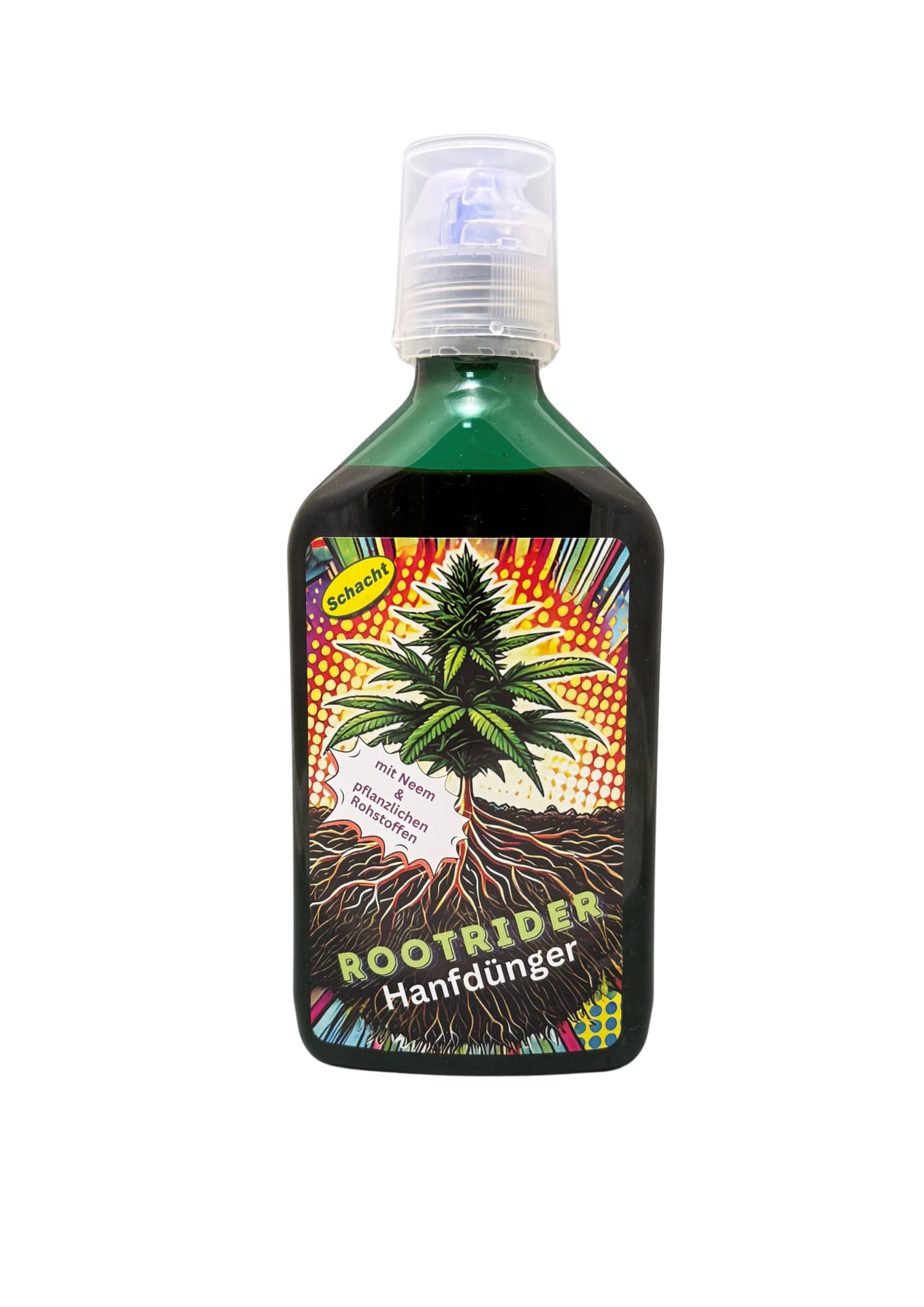 Schacht RootRider Hanfdünger mit Neem 350 ml flüssig