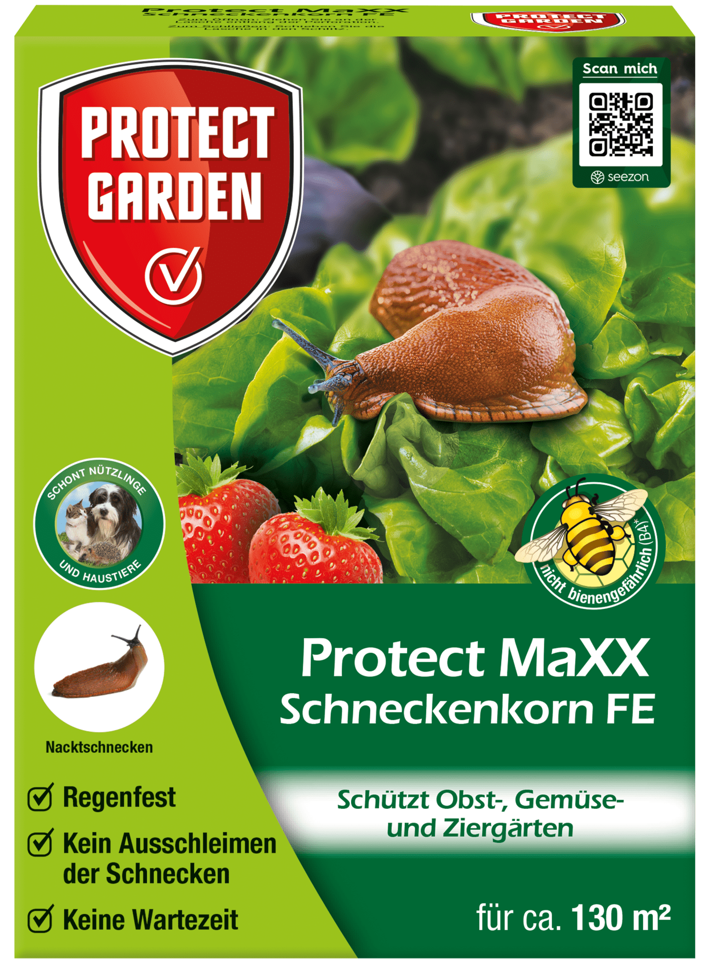 SBM Protect MaXX Schneckenkorn FE gegen Nackt- und Schnirkelschnecken