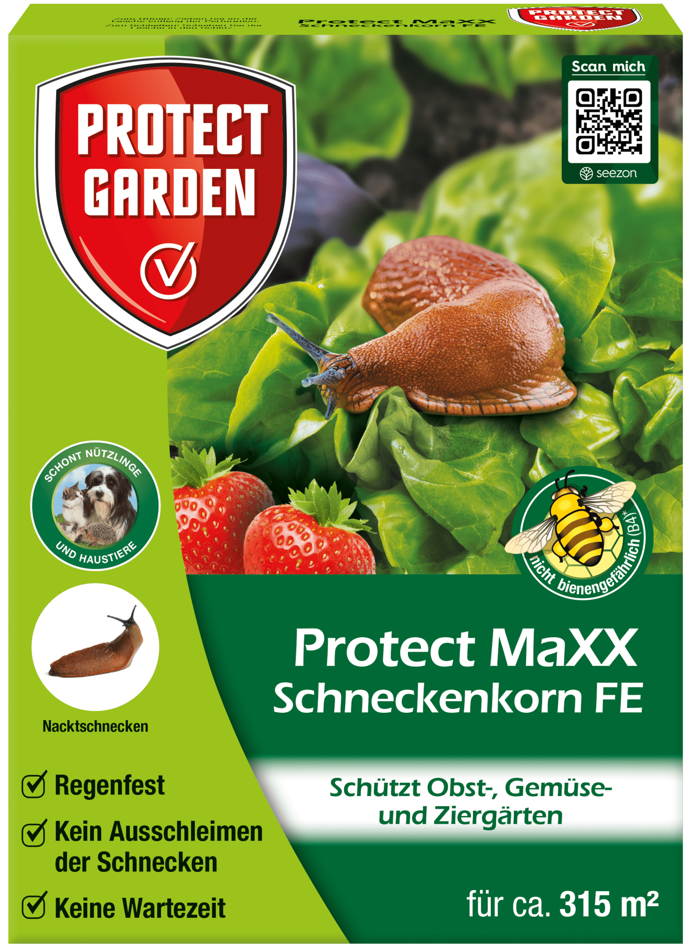 SBM Protect MaXX Schneckenkorn FE gegen Nackt- und Schnirkelschnecken