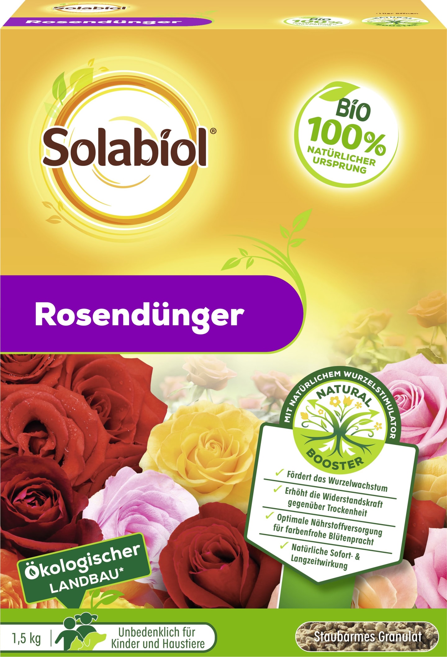 Solabiol Rosendünger 1,5 kg