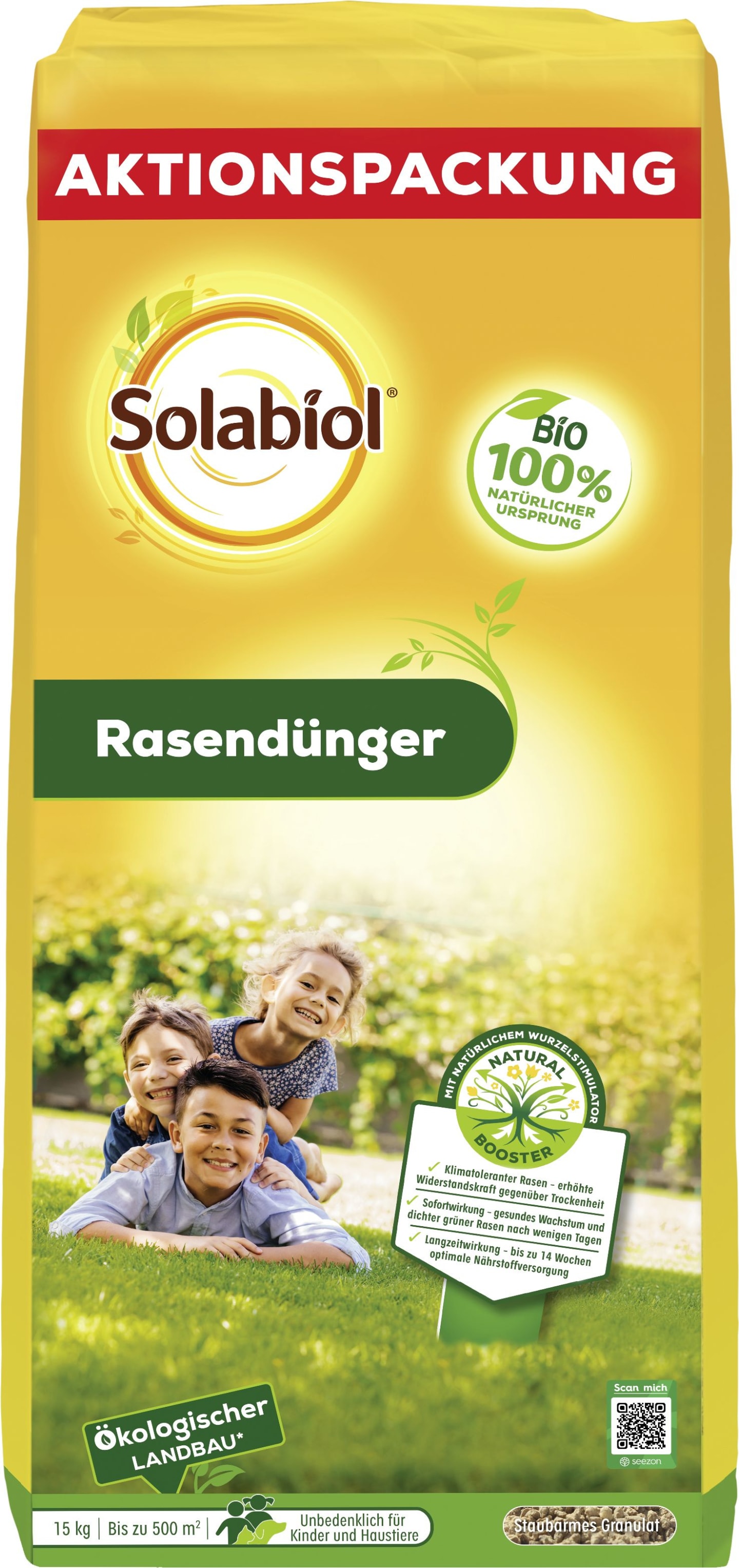 Solabiol Rasendünger Aktion