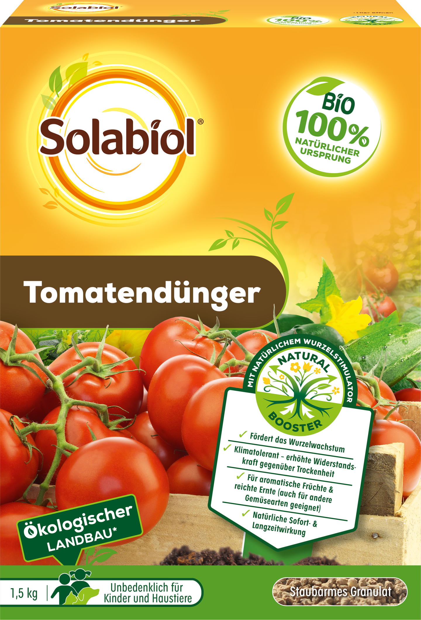 Solabiol Tomatendünger 1,5 kg
