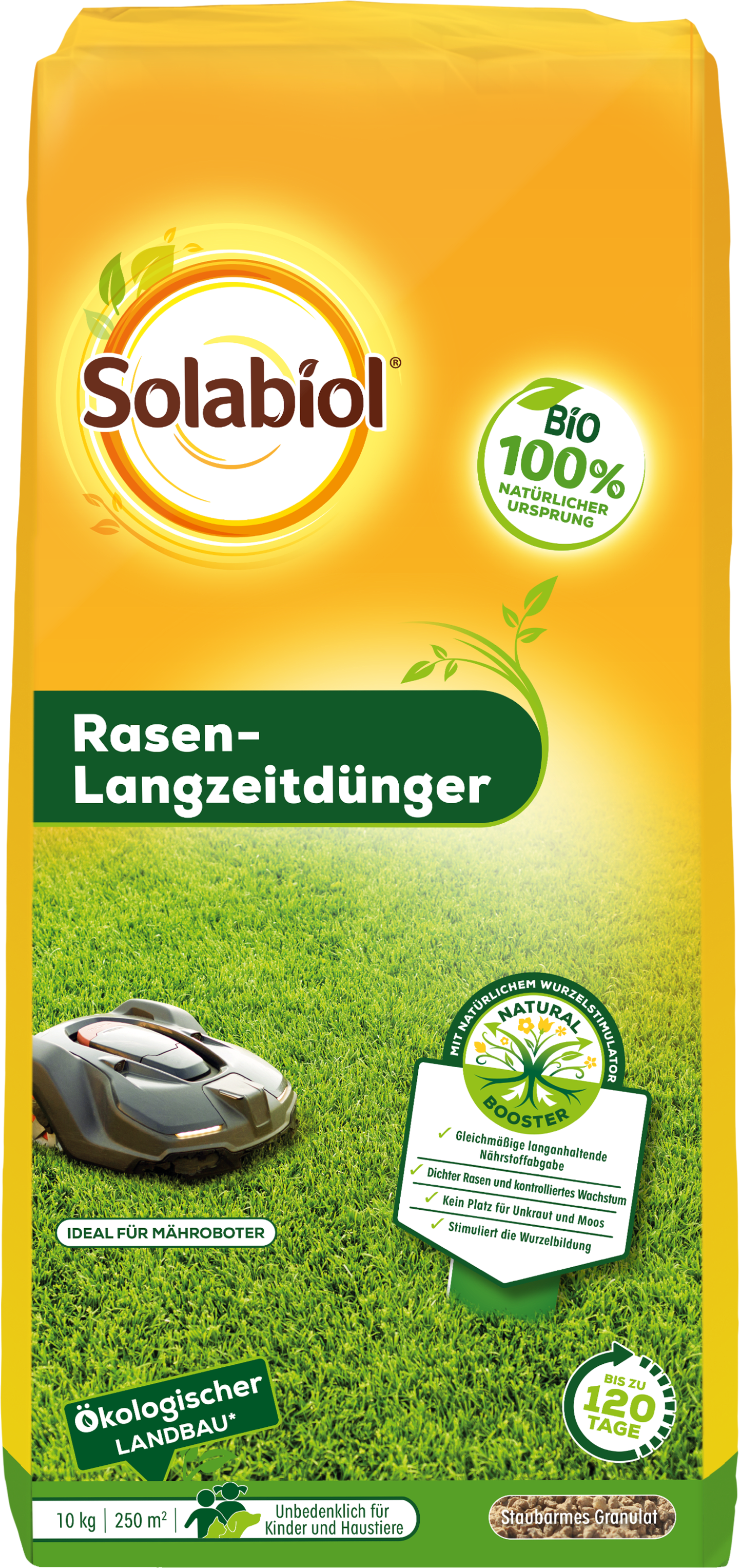 Solabiol Rasen-Langzeitdünger 10 kg