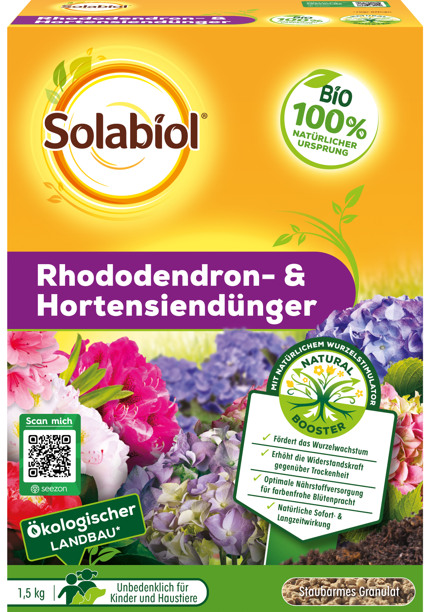 Solabiol Rhodo- & Hortensien 1,5 kg