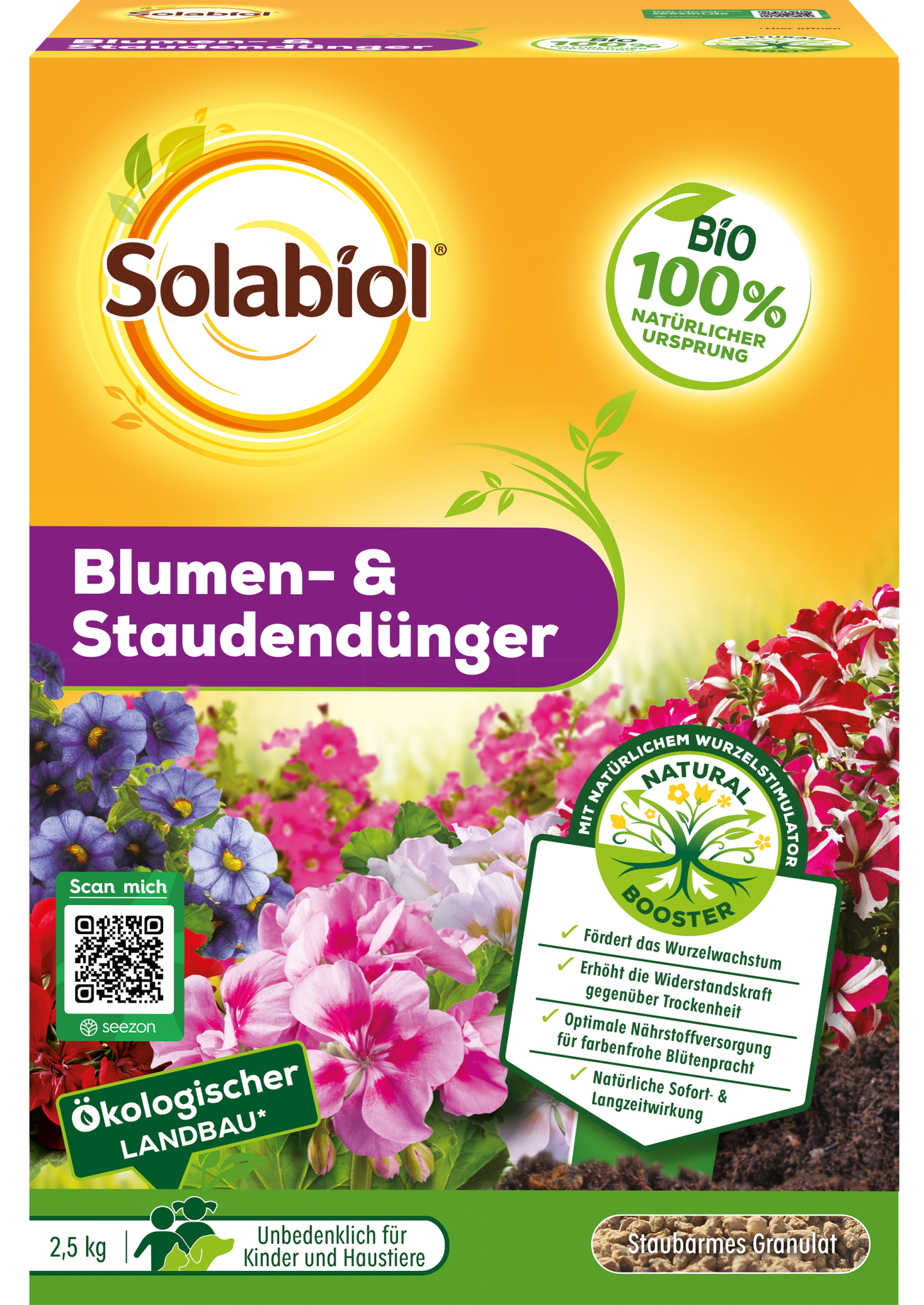 Solabiol Blumen- & Staudendünger 2,5 kg