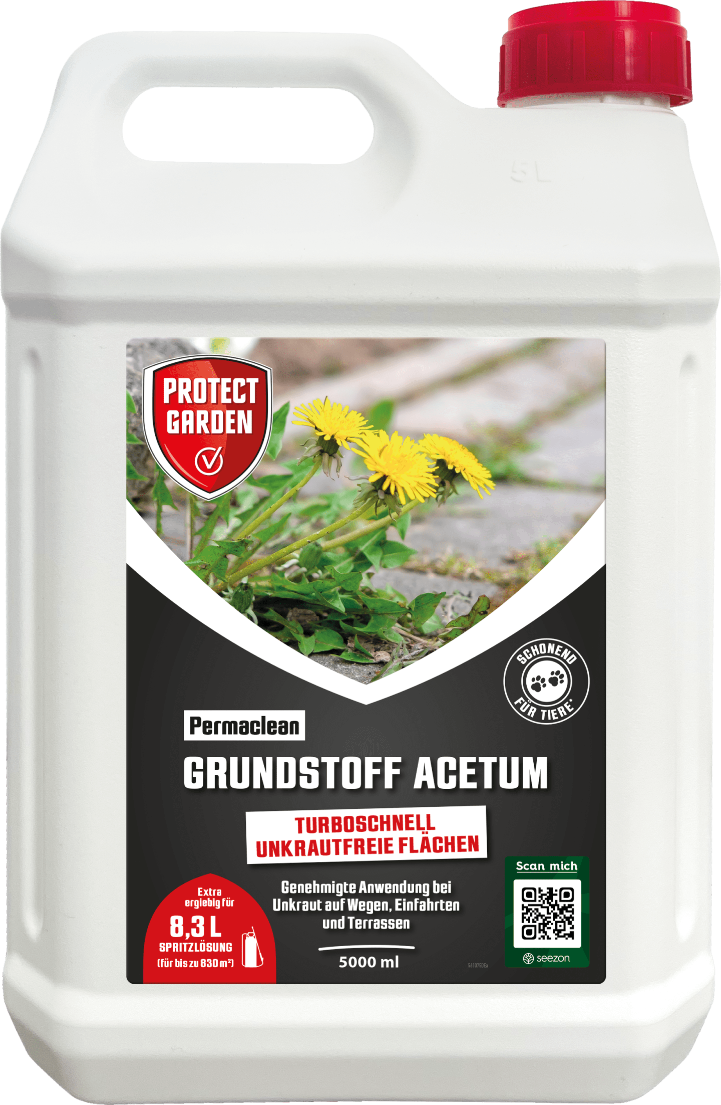 Protect Garden Permaclean Grundstoff Acetum 5 l