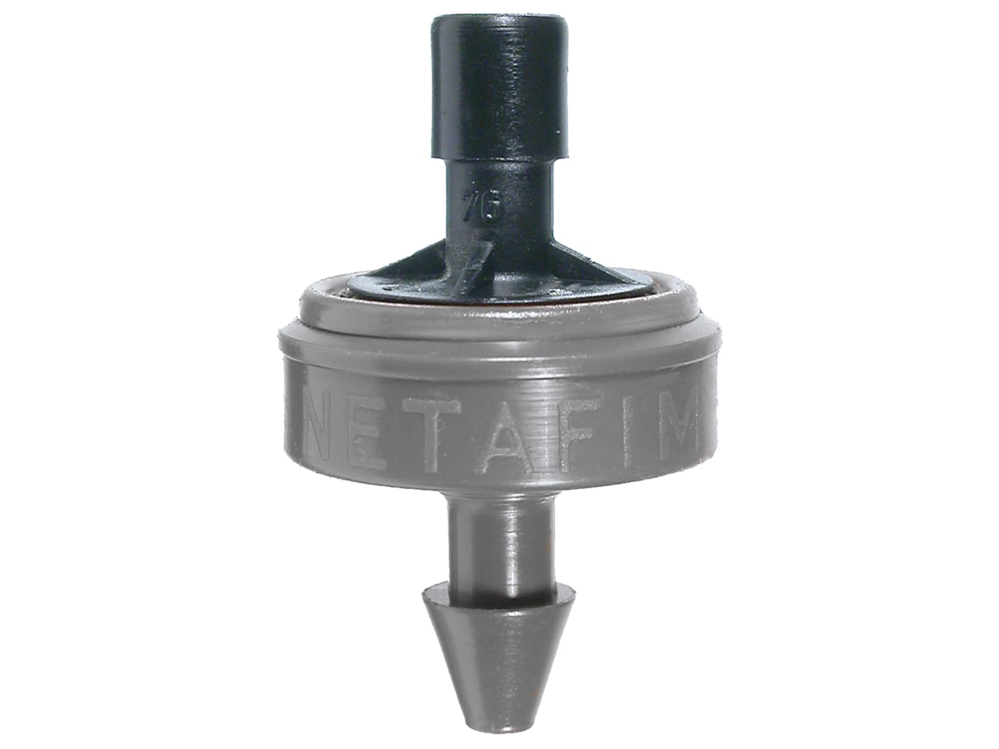 NETAFIM™ Tropfer "Junior™ PCJ" 4,0 l/h, 0,5 bis 4,0 bar, druckkompensierend, Nippelauslass, 21500-001300