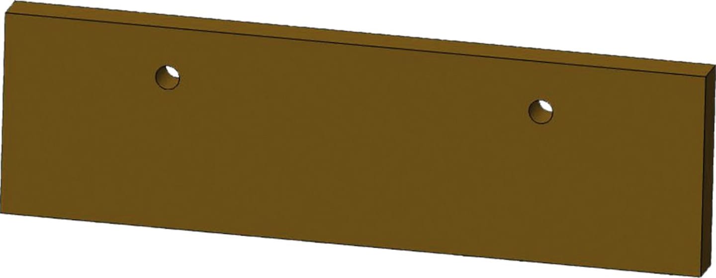 Wiedenmann® Schürfleiste Kunststoff für Schneepflug Vario 3353, Vario Flex, 1250318