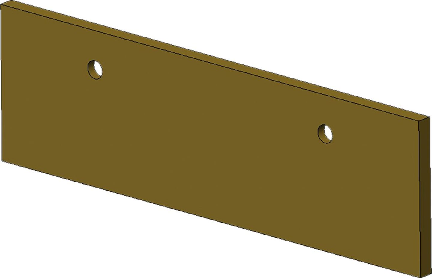 Wiedenmann® Schürfleiste Stahl für Schneepflug Vario Flex, 1252231
