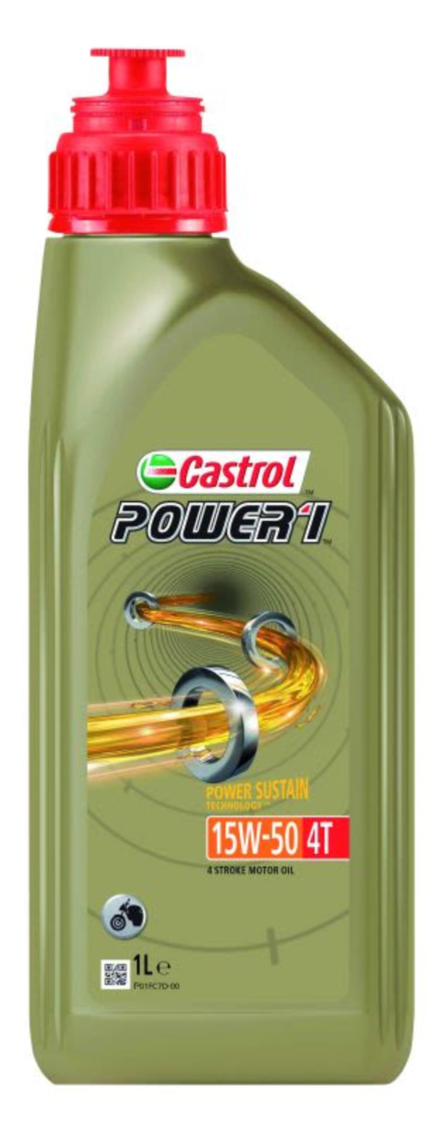 Castrol Power 1 4T 15W-50 1 l Dose SAE 15W-50 Motoröl, Motorrad, SAE 15W-50