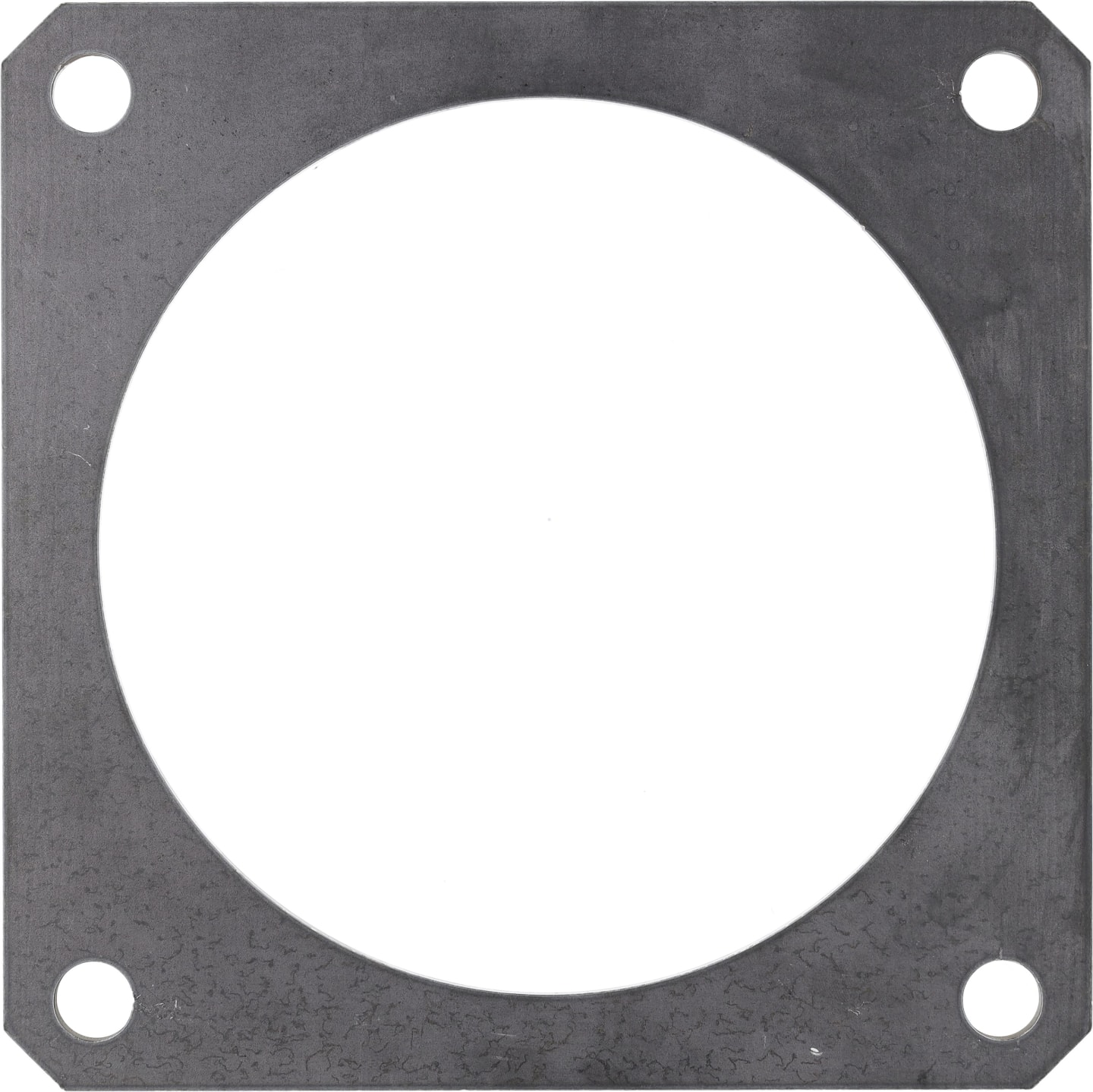 Hücobi 4-Eck-Flansch, schwarz, 4-8", für Gülleflanschschieber