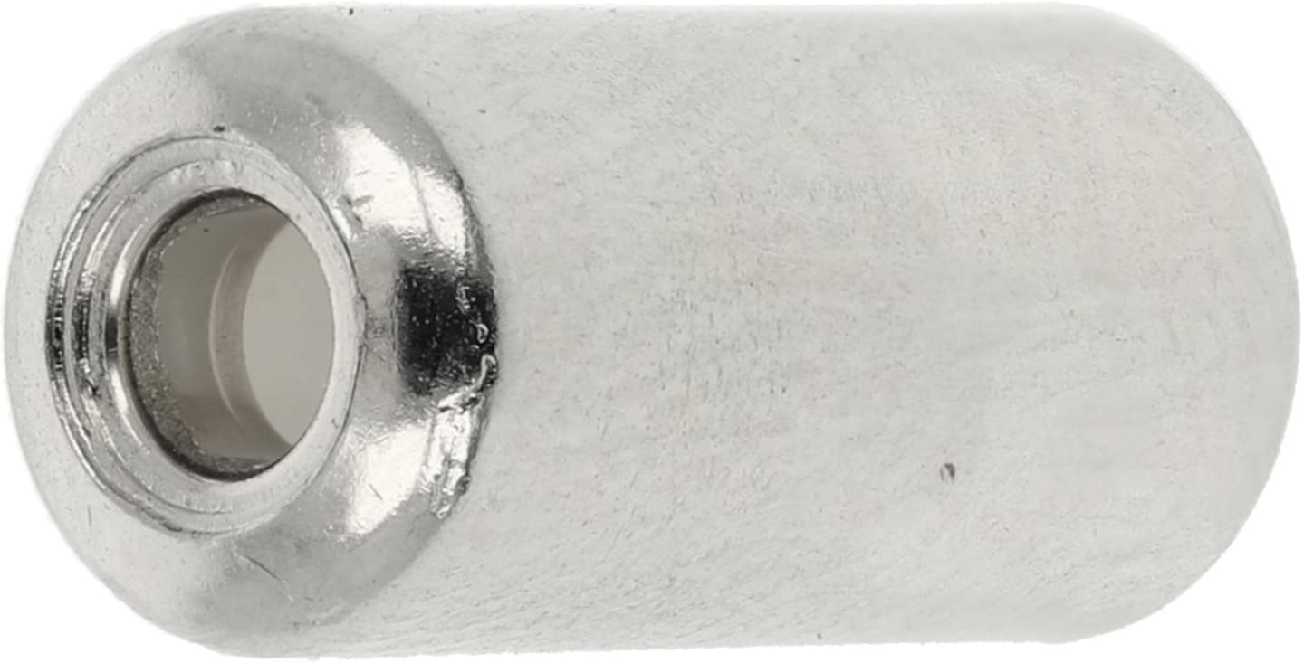 Endkappe Ø 6 mm, schwarz, Stahl für Bowdenzüge