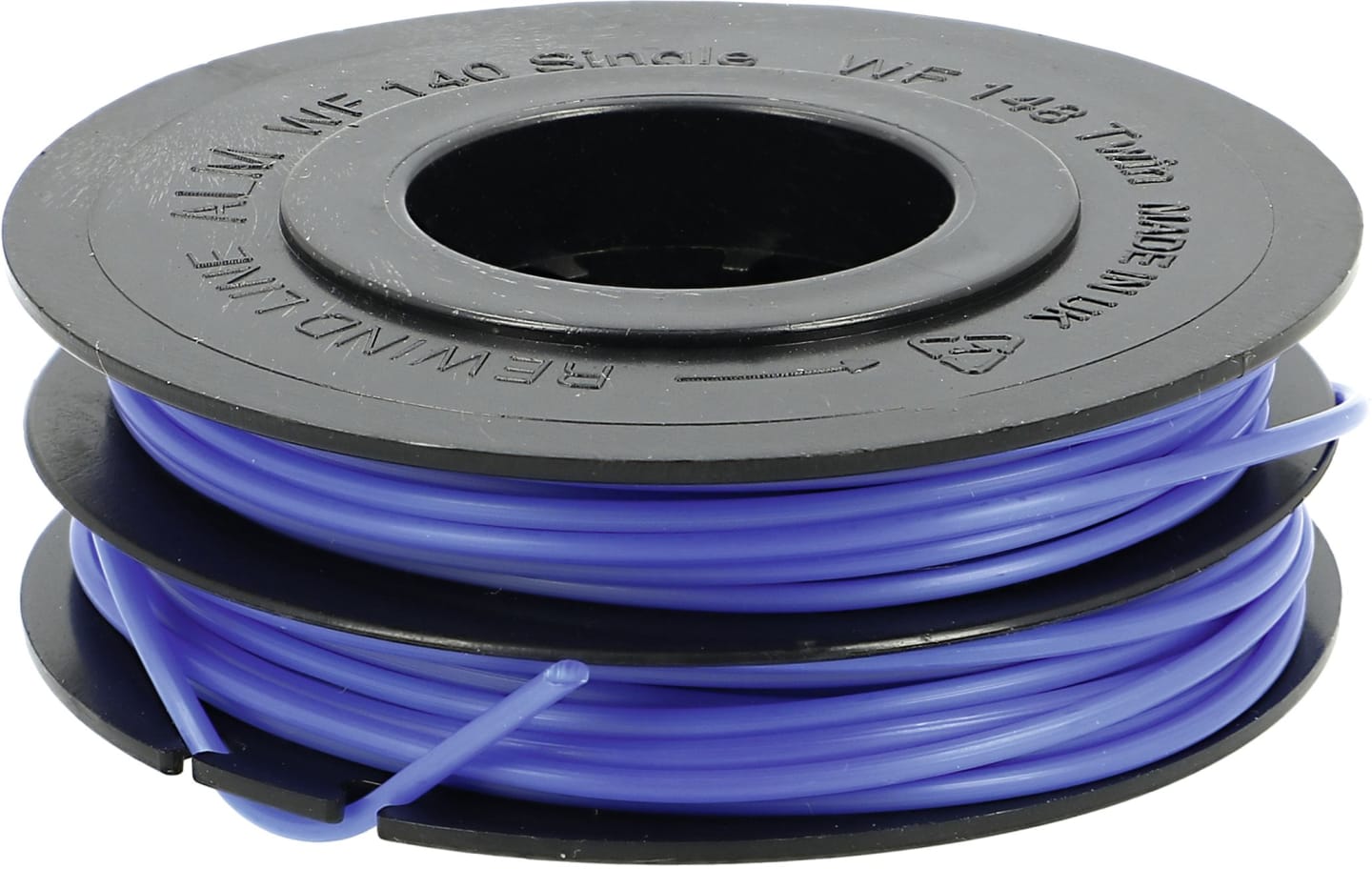 Fadenspule Faden 2 x 6 m/Ø 1,6 mm, für Motorsense Wolf Garten RQ535, RQ740, RQ745
