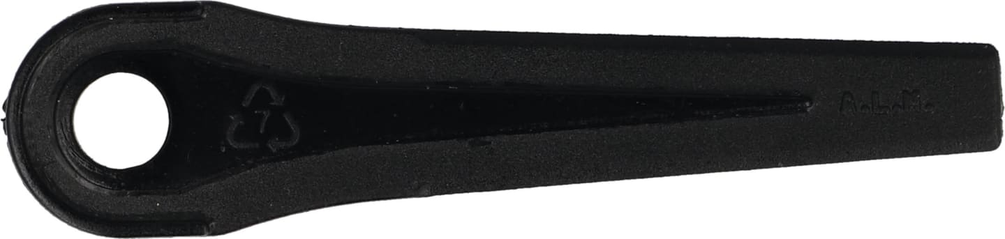 Ersatzmesser 75 mm Bohrung 8,5 mm Kunststoff für Mähkopf Motorsense Flymo Minimo, 6 St.