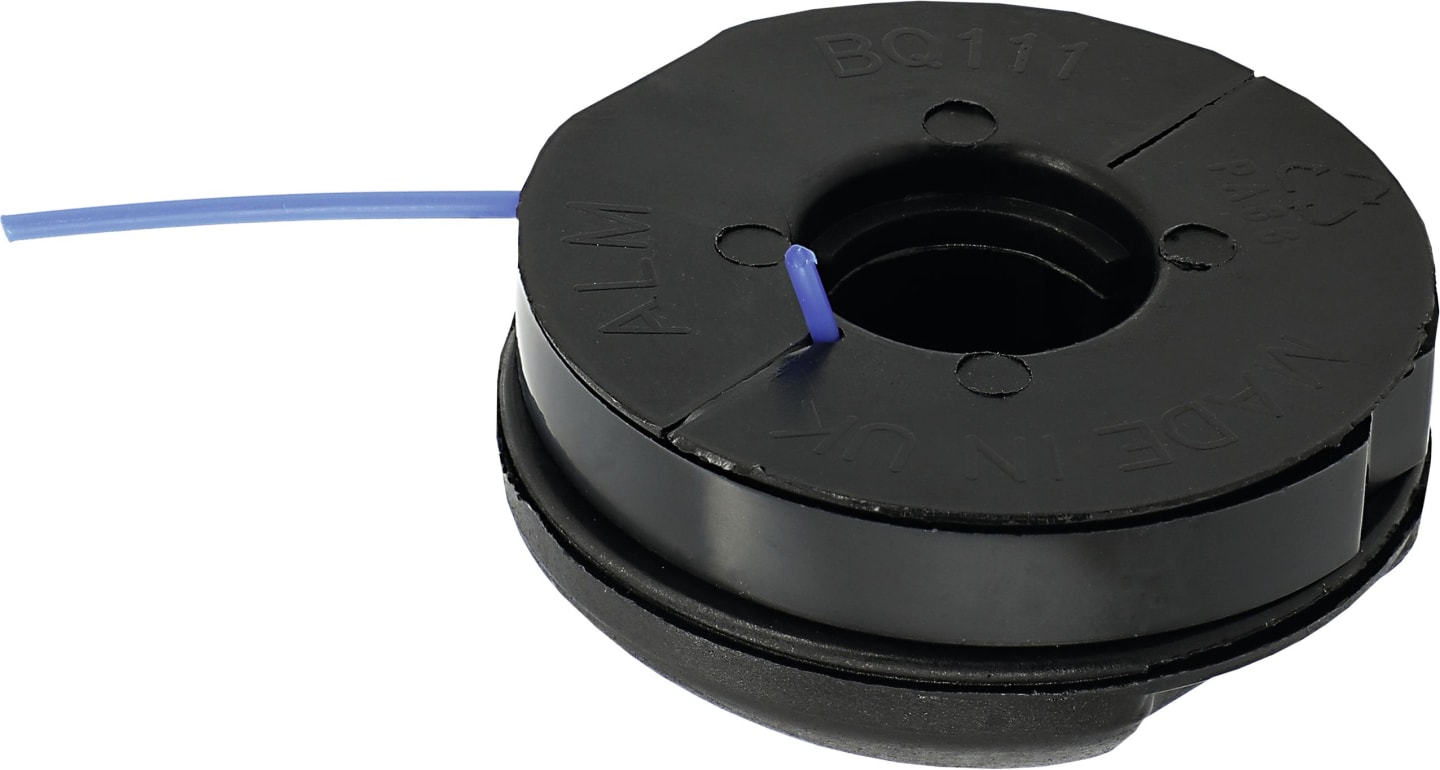 Fadenspule Faden 1 x 4 m/Ø 1,5 mm, für Motorsense Adlus Ufo, Libero, Handy, RT; Bosch ART, PRT; Qualcast Trimlite