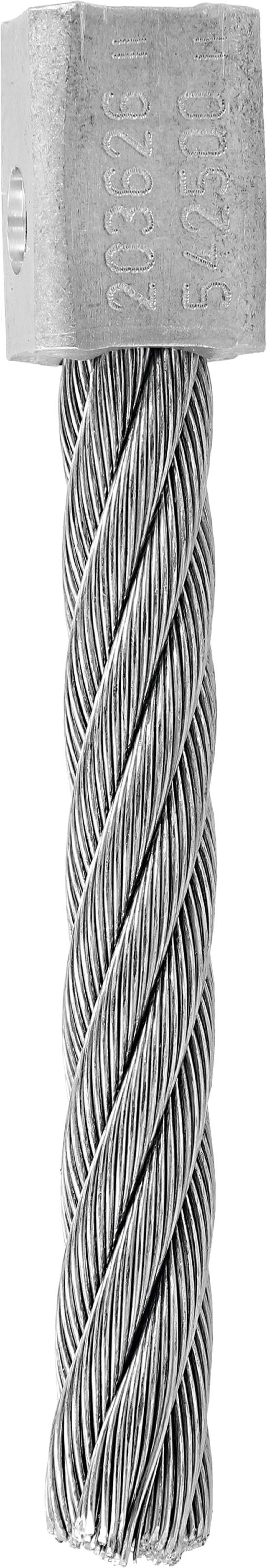 Ersatzzopf "Pro" 14 x 145 mm, Stahl, für Wildkrautbürste Pro, 12 St.