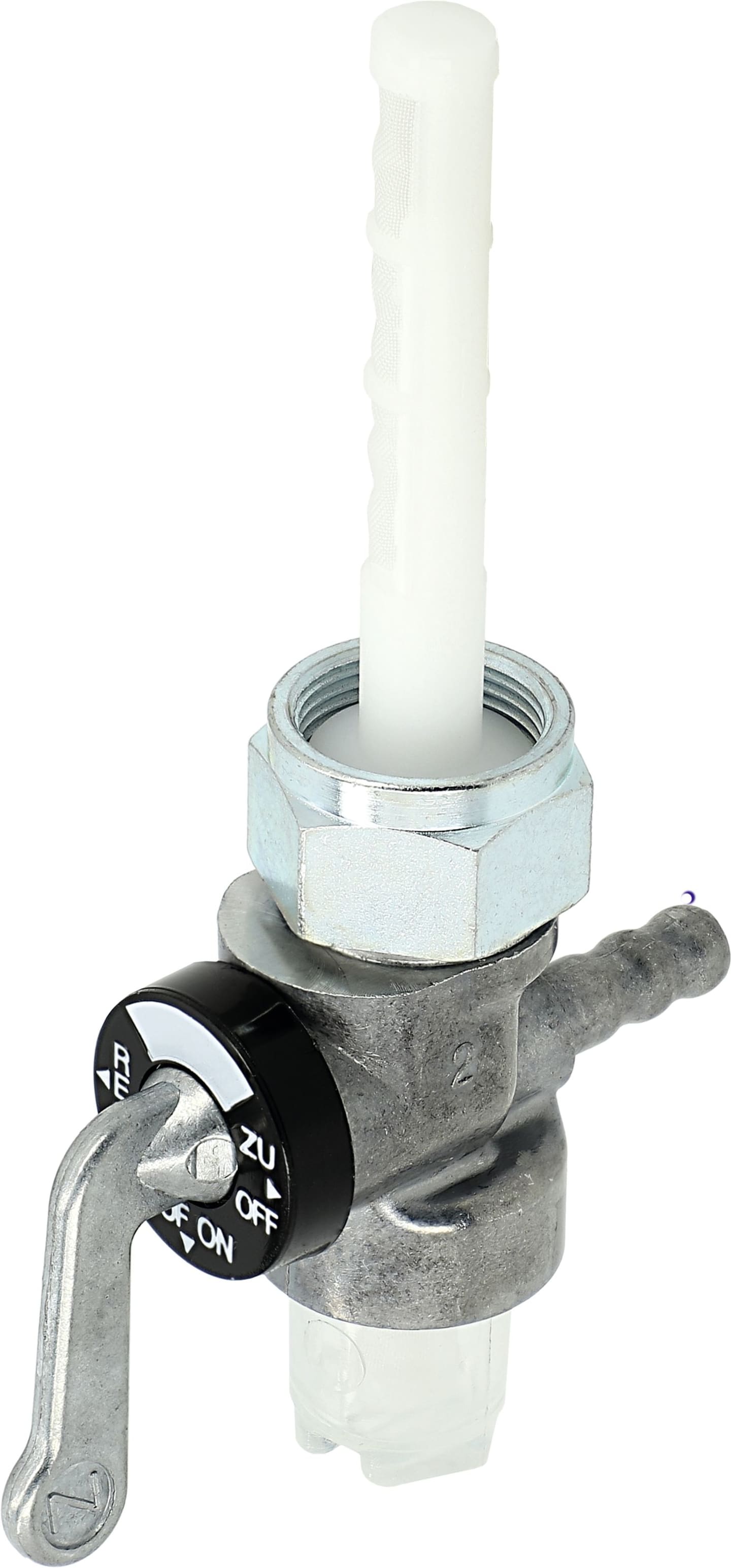 Kraftstoffhahn für Hako, Ilo, Gewinde M 16 x 1 AG (Linksgewinde),