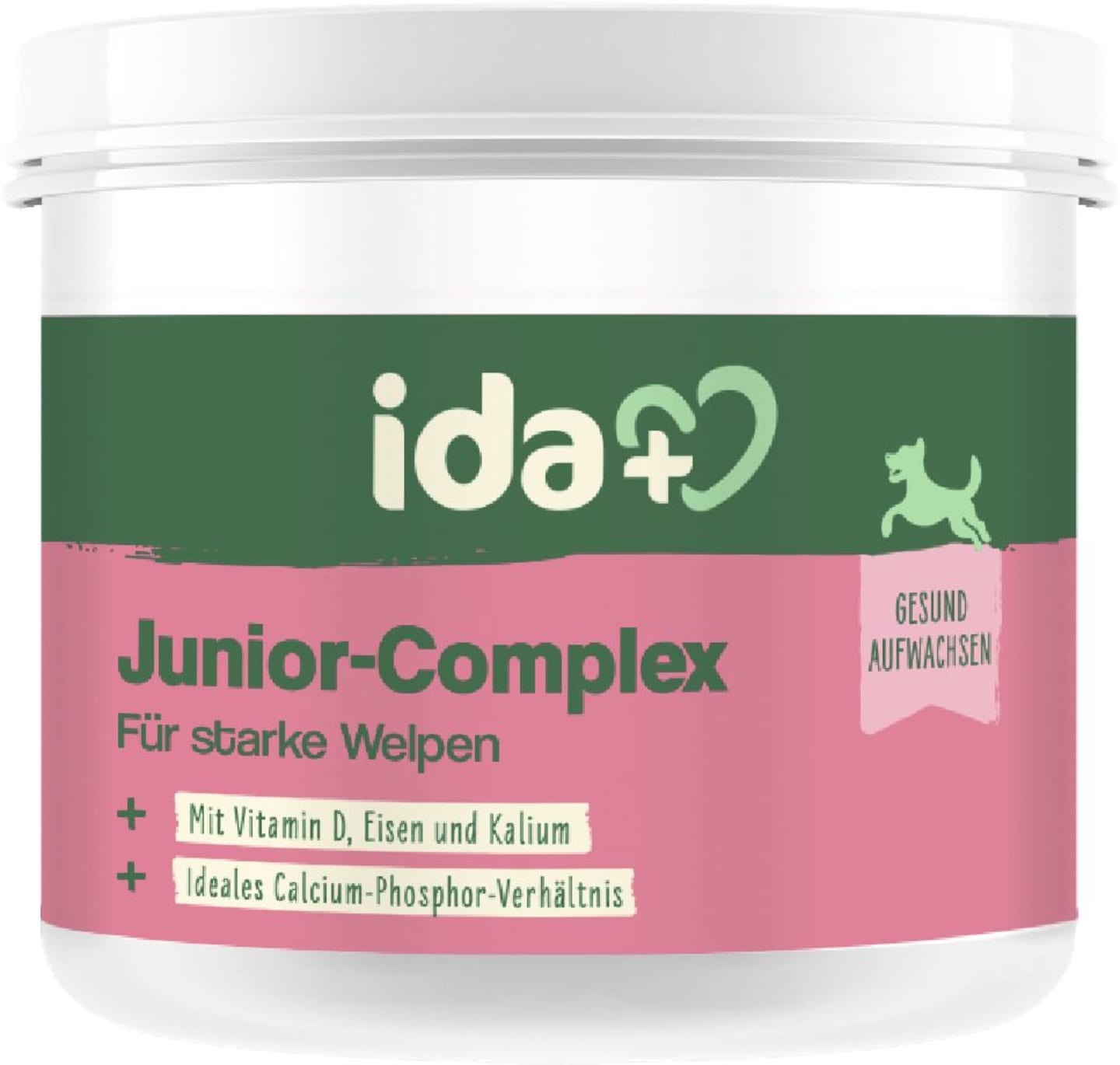 ida plus® Ergänzungsfuttermittel "Junior-Complex" 400 g für Welpen, 86325