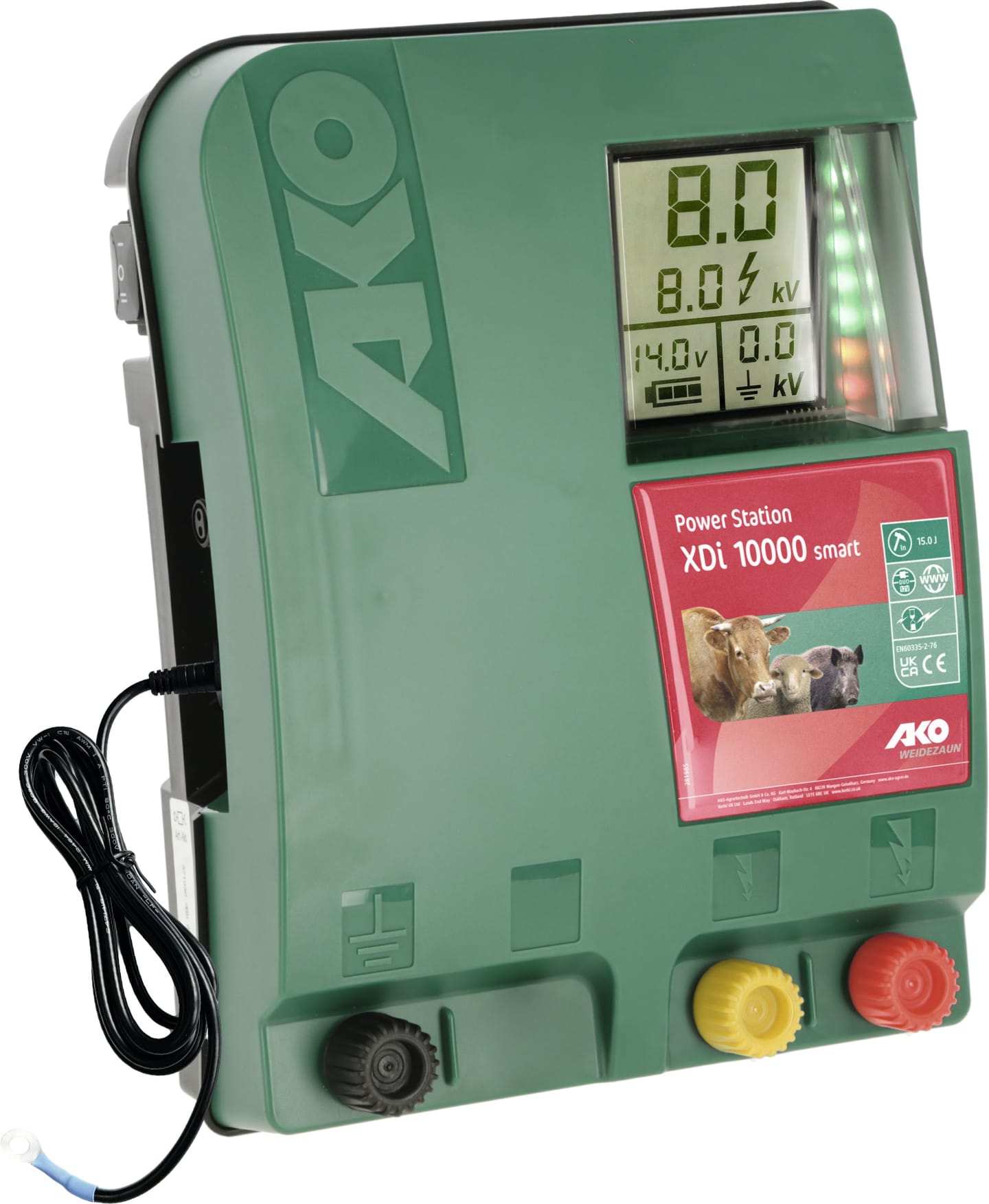 Ako Weidezaungerät "Powerstation XDi 10000 smart" 12 V; 230 V, 372931