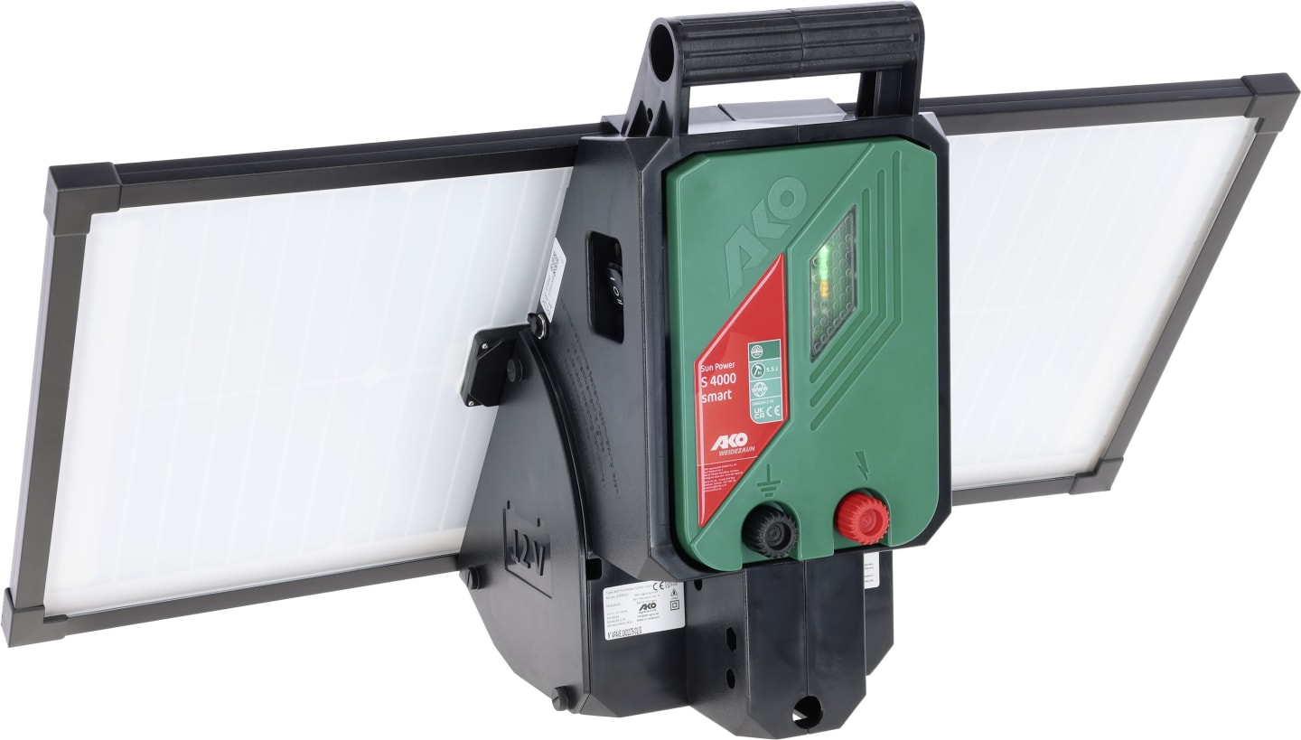 Ako Weidezaungerät "Sun Power S 4000 smart" 12 V; 230 V, 372954