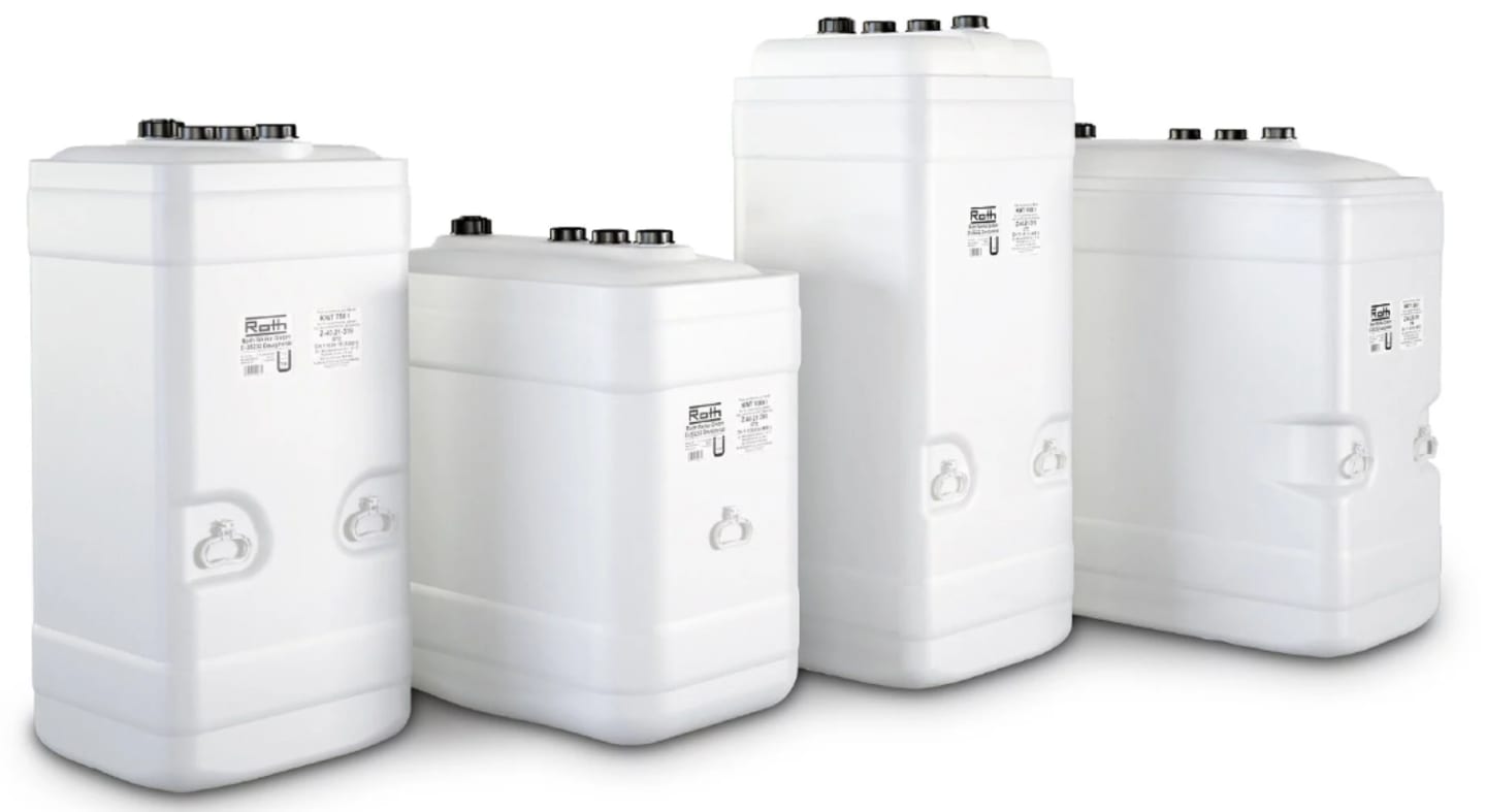 Roth KWT TANK Dieseltank, Heizöltank, Adblue-Tank, Doppelwandig
