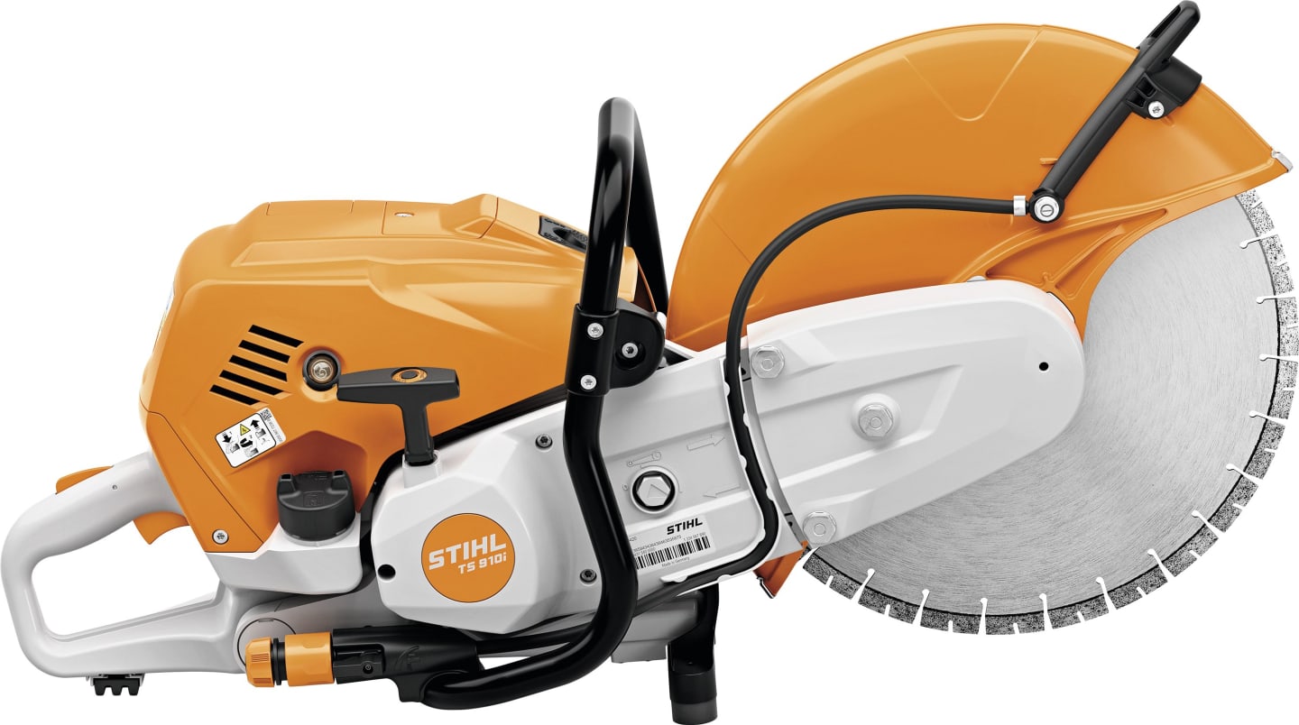 STIHL Benzin-Trennschleifer "TS 910i" 6,2 kW (8,4 PS), Schnitttiefe max. 145 mm, TB01 011 2820