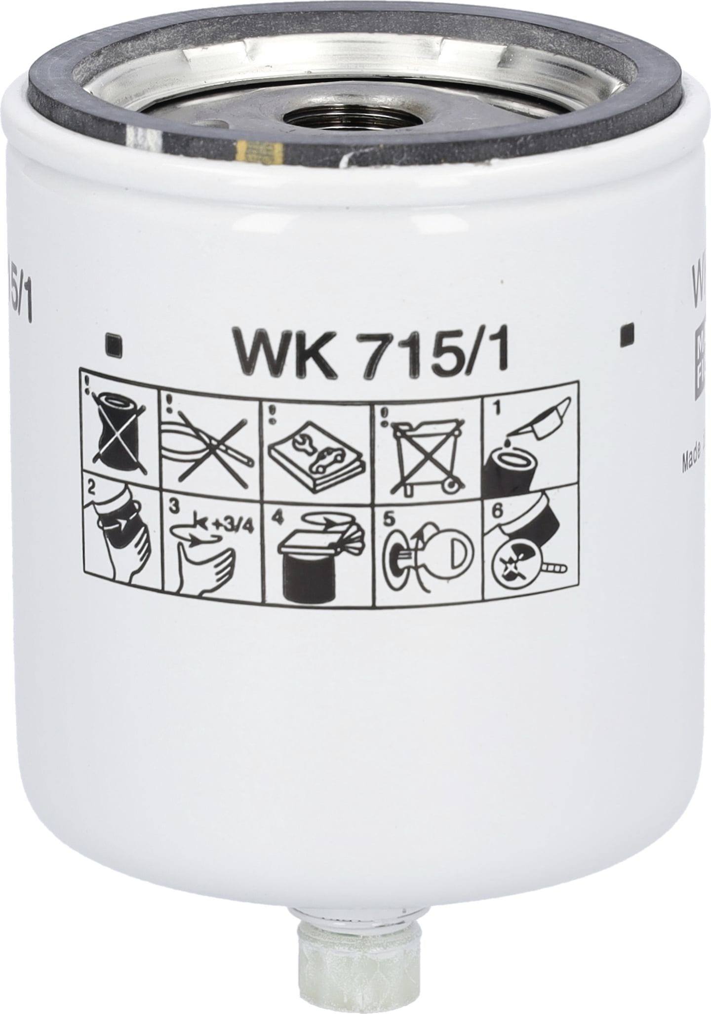 MANN Kraftstofffilter "WK 715/1 x"
