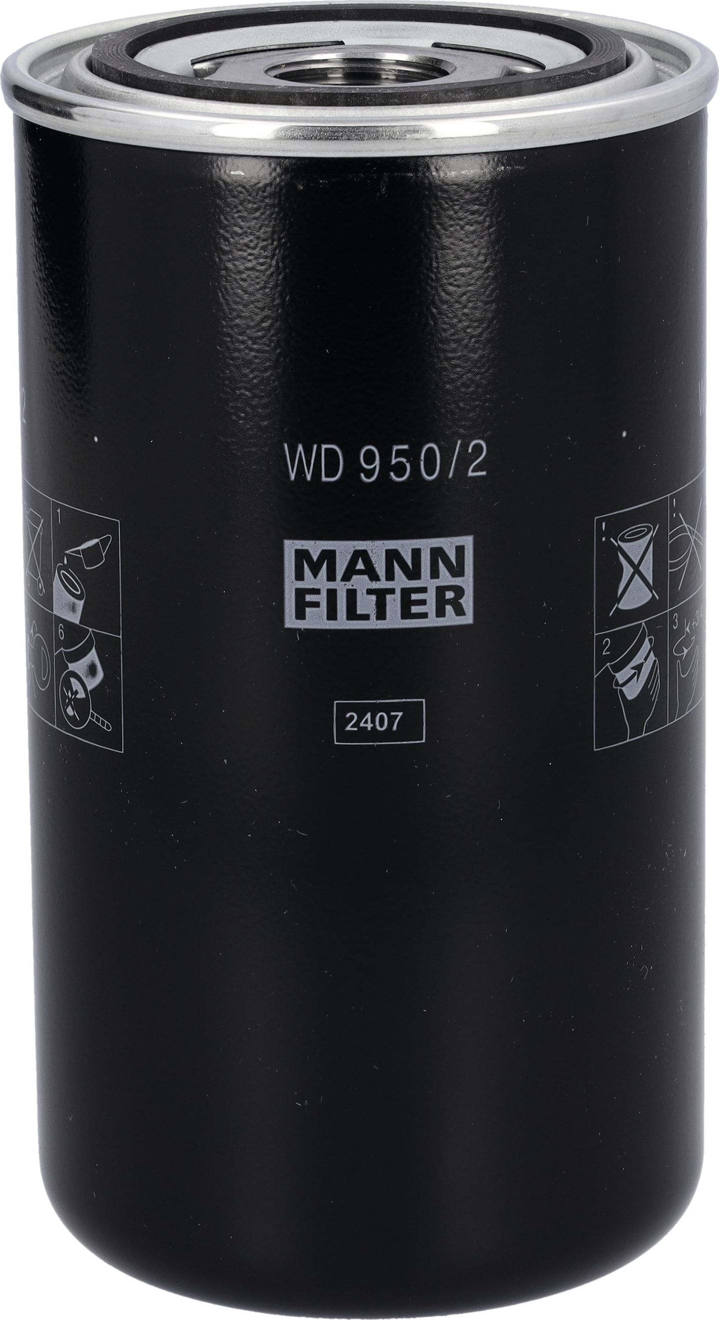MANN Hydraulik-/Getriebeölfilter "WD 950/2"
