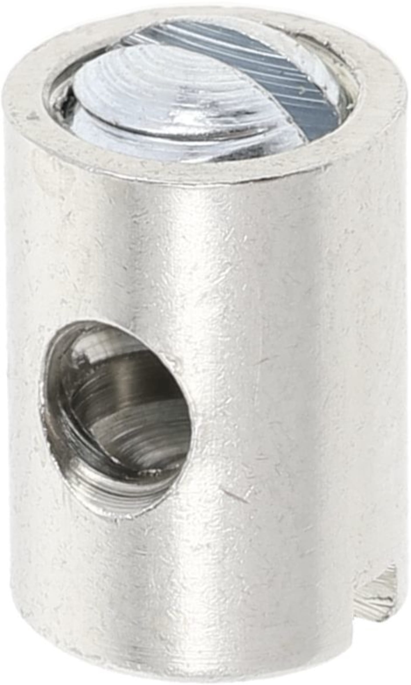 Schraubnippel Ø Schaft 5 mm, Länge 7 mm; 9,5 mm, montiert, mit Gewindestift M 4 x 4