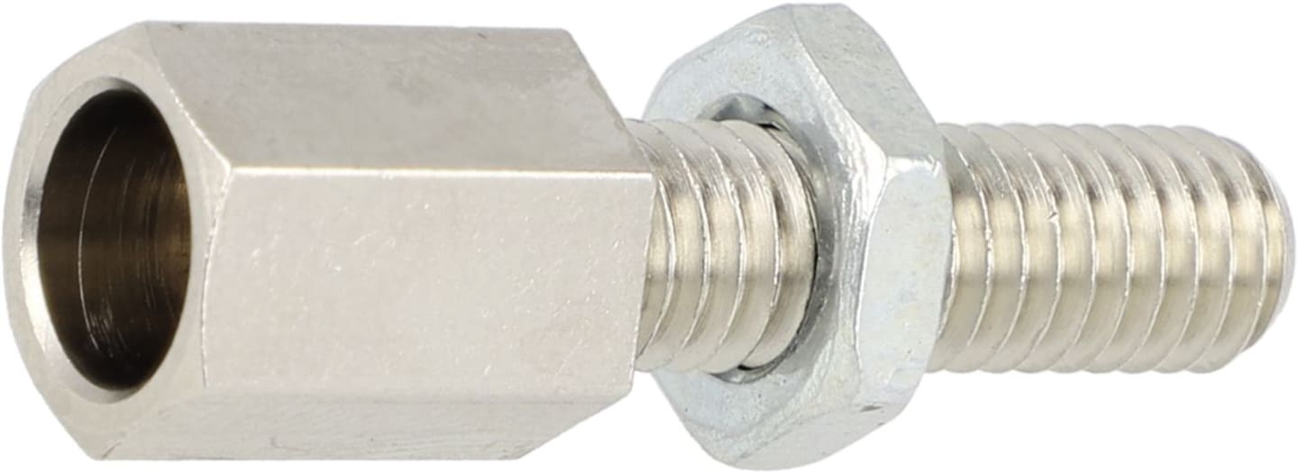 Stellschraube M 6 AG x 20, Aufnahme Ø 6,8 mm, 6-Kant-Kopf, 5 St.