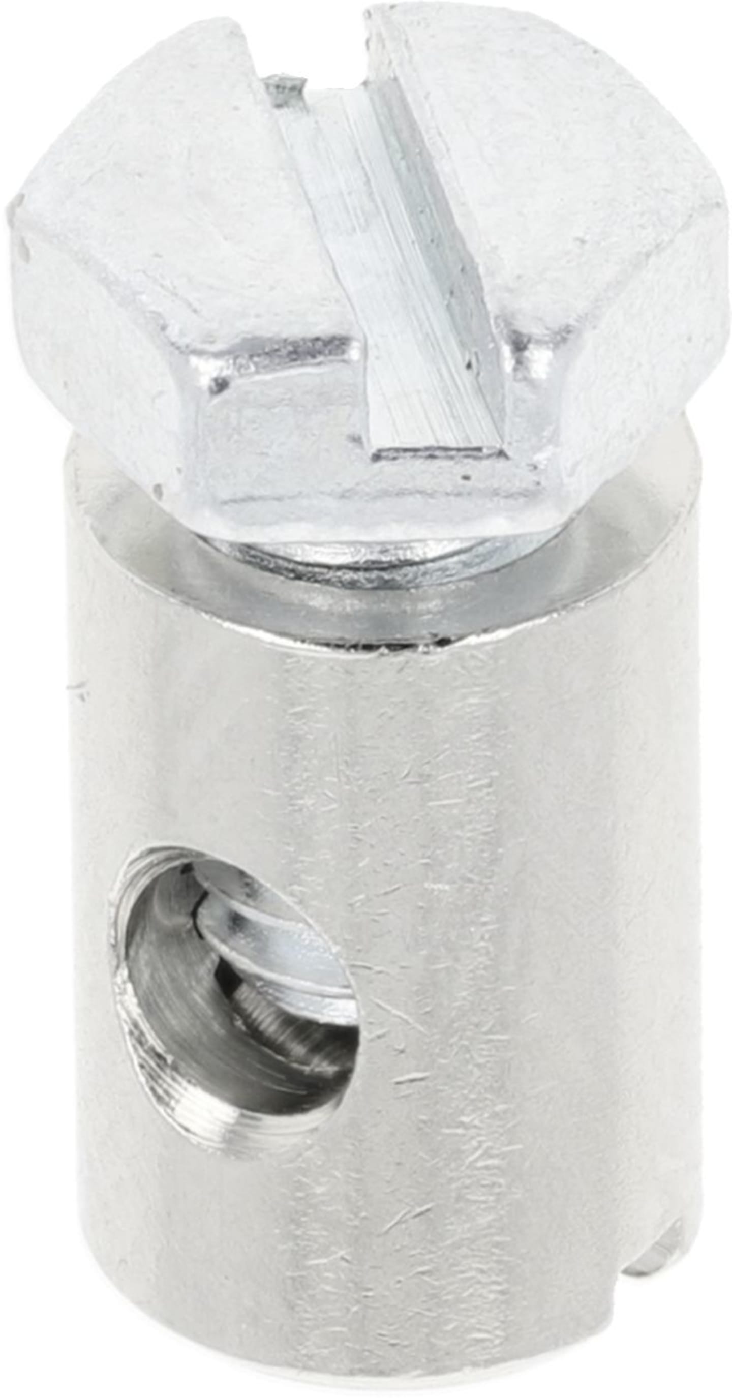 Schraubnippel Ø Schaft 6 mm, Länge 9 mm, montiert, mit Sechskantschraube M 4 x 7