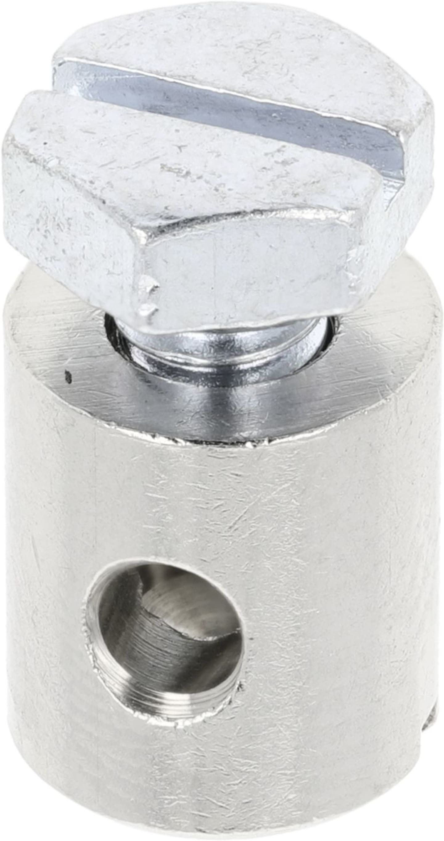 Schraubnippel Ø Kopf 7 mm, Ø Schaft 8 mm, Länge 9 mm, montiert, mit Sechskantschraube M 4 x 6