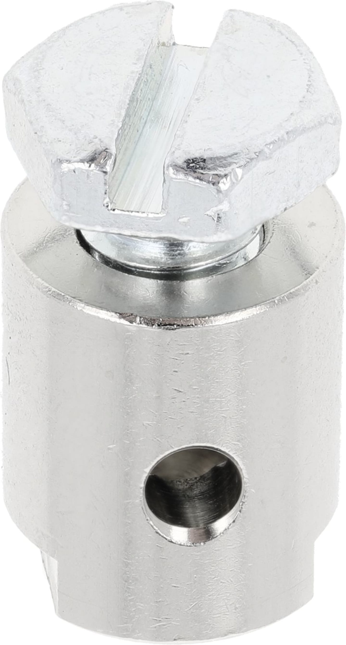 Schraubnippel Ø Kopf 7 mm, Ø Schaft 9 mm, Länge 10,5 mm, montiert, mit Sechskantschraube M 5 x 7