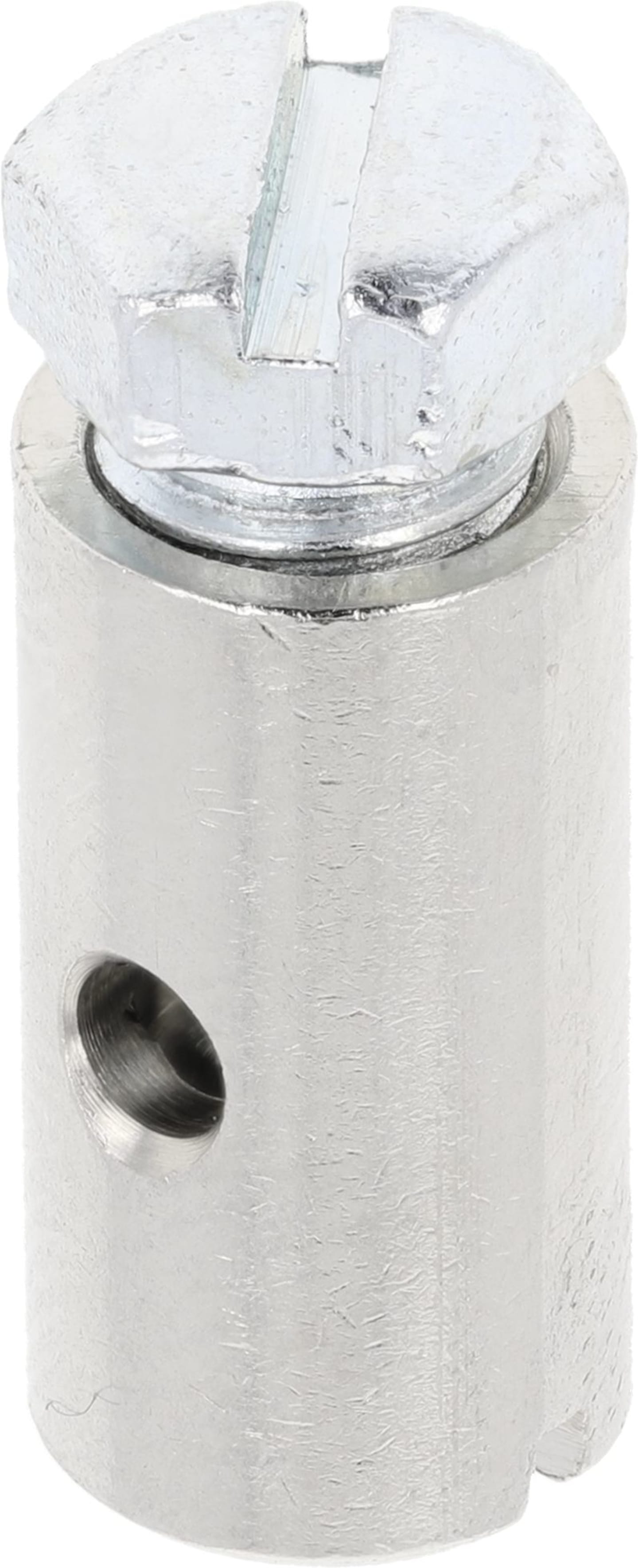 Schraubnippel Ø Schaft 8 mm, Länge 15 mm, montiert, mit Sechskantschraube M 6 x 10
