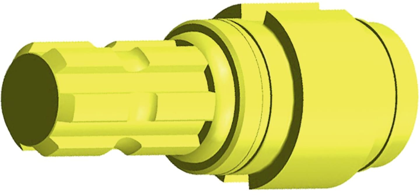 Walterscheid Nabe, Profil 1 3/4" 6, für Reibkupplung PFBK96/4, 1178091