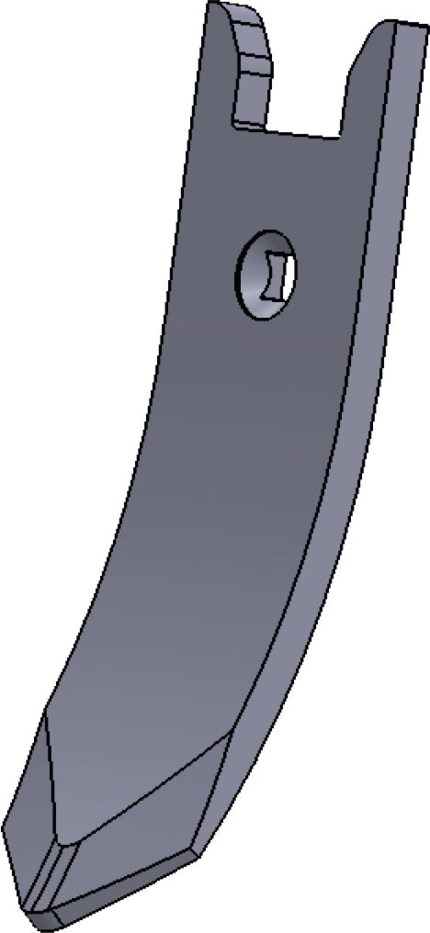 Scharspitze 272 x 80 x 12 mm für Grubber Horsch Evo, TerraGrip, Terrano, Tiger