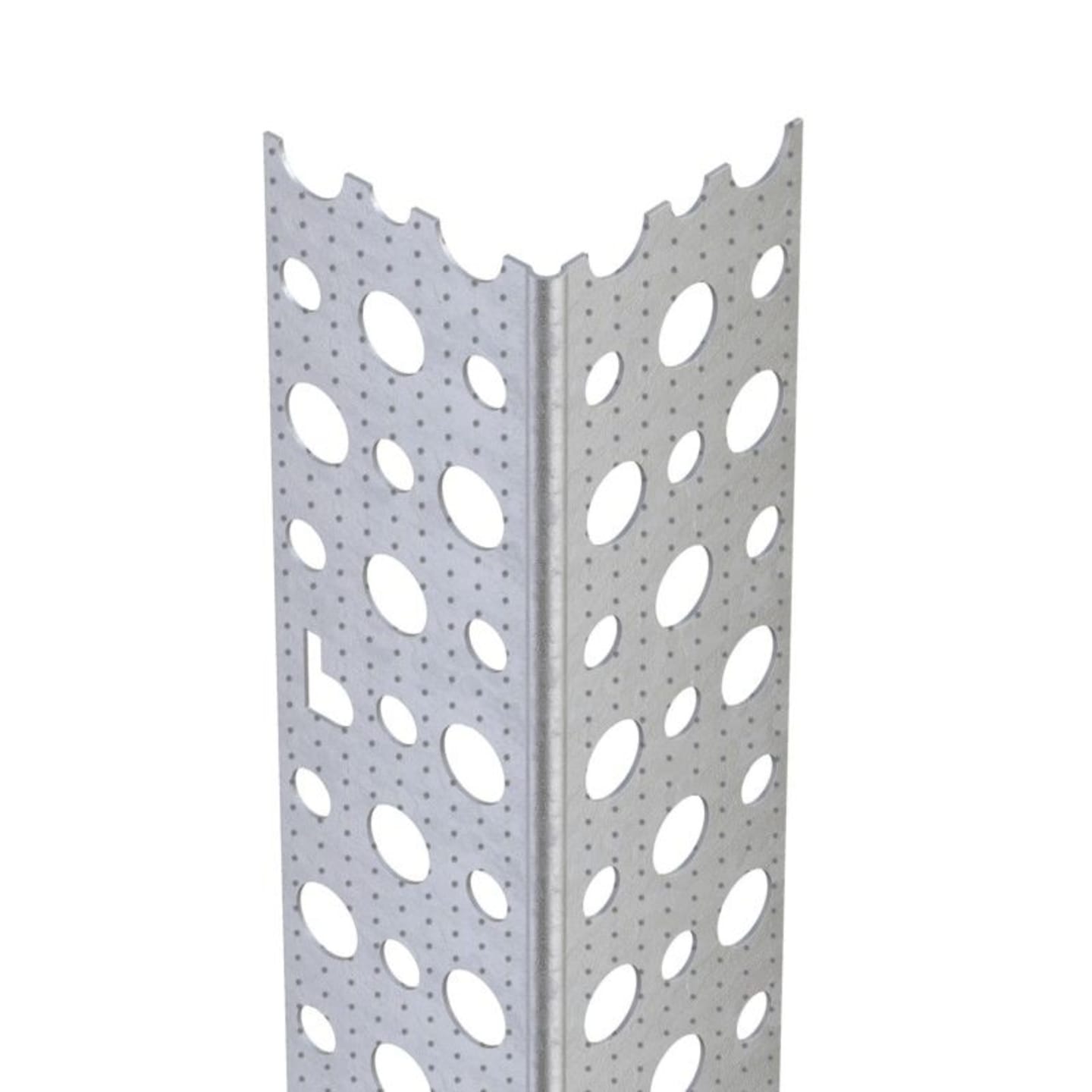 Formel-Pro Kantenprofil für den Trockenbau, Stahl verzinkt, für 90°-Kante, 31x31mm, 2500mm lang