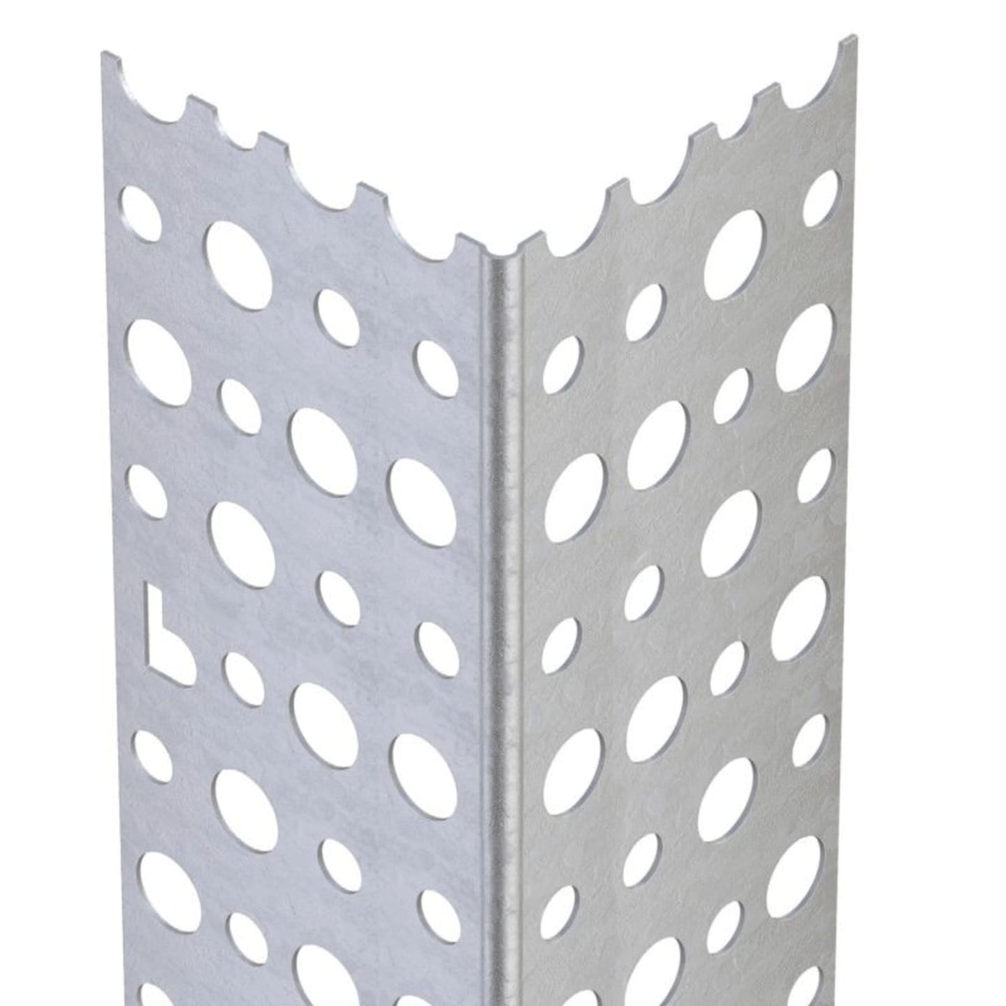 Formel-Pro Kantenprofil für den Trockenbau, Aluminium, für 90°-Kante, 45x45mm, 2500mm lang