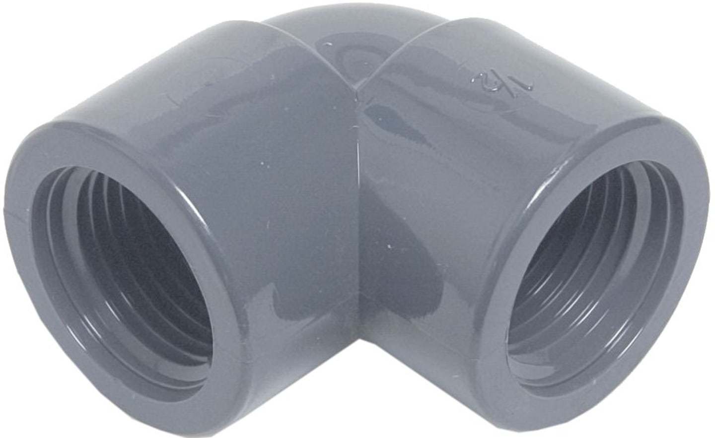 Winkelverbinder 90 ° 2 1/2" IG, 10 bar