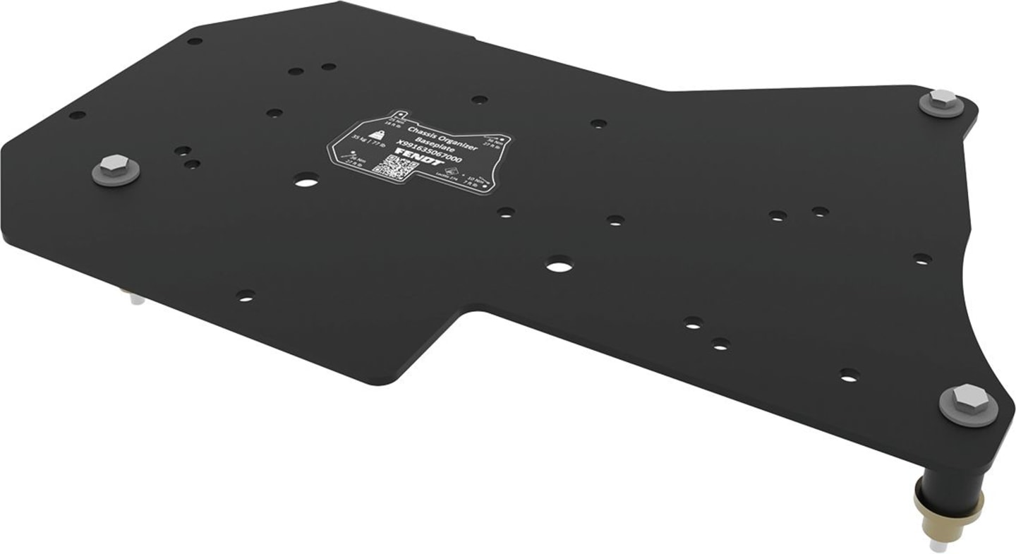 Fendt Basisplatte für die Montage von Zubehör am Traktor Fendt 700 Vario SCR, S4, Gen6, X991635067000