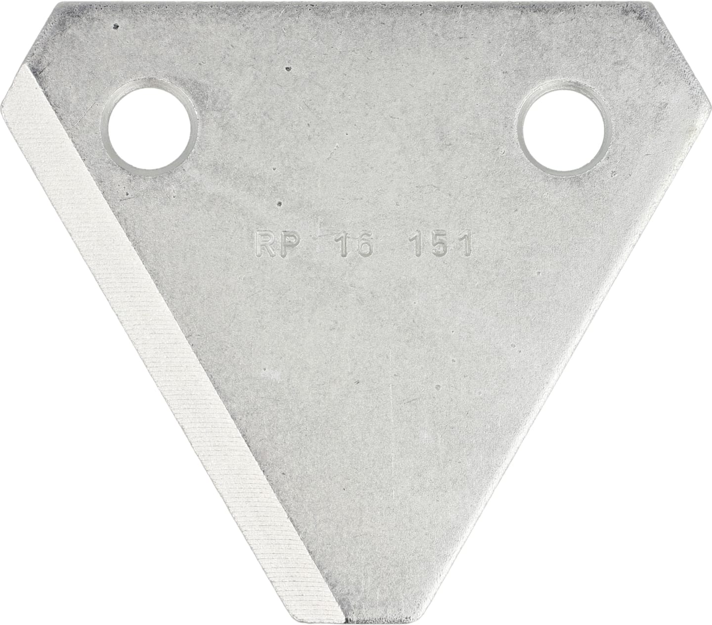 Rasenmähermesser 85 mm, rechtsdrehend, doppelseitig verwendbar, für Mäher Brill