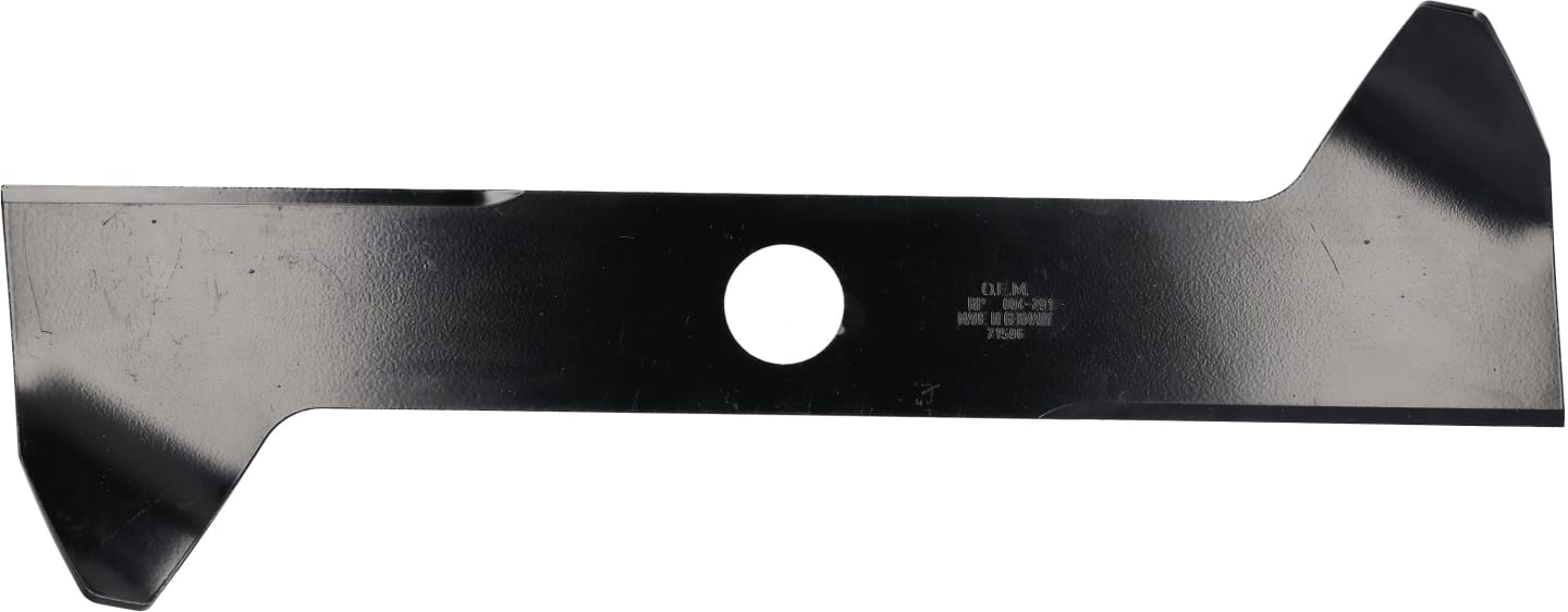 Rasenmähermesser 426 mm, ZB rund, 32,0 mm, für Mäher John Deere 43 cm-Mäher; Sabo 43 cm Seitenauswurf